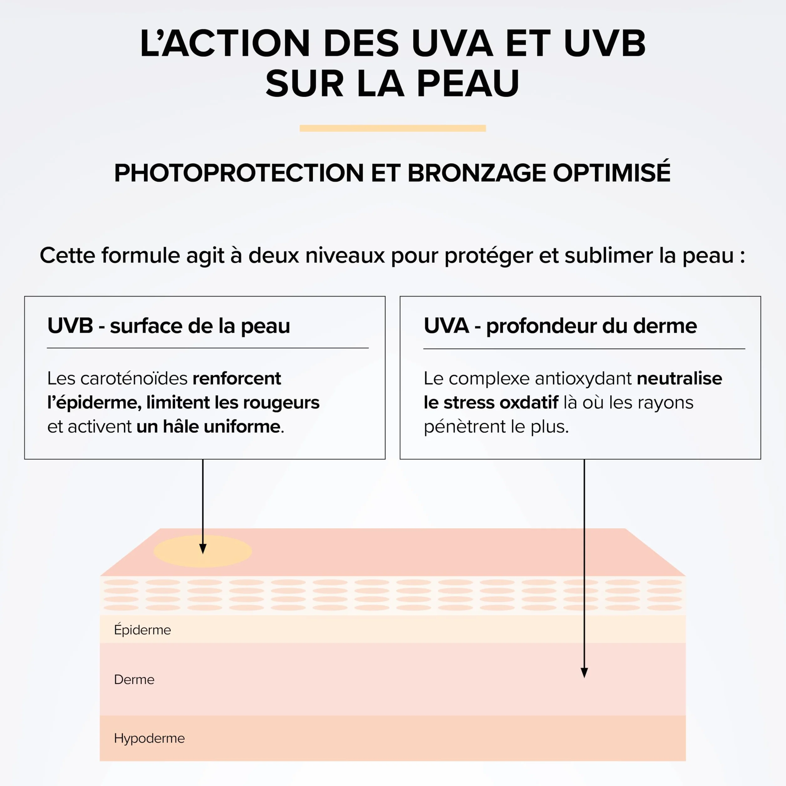 Beyond Elements Préparateur Solaire 3-en-1 Beta Carotene Huile de Bourrache Cuivre 2 Mois Vegan