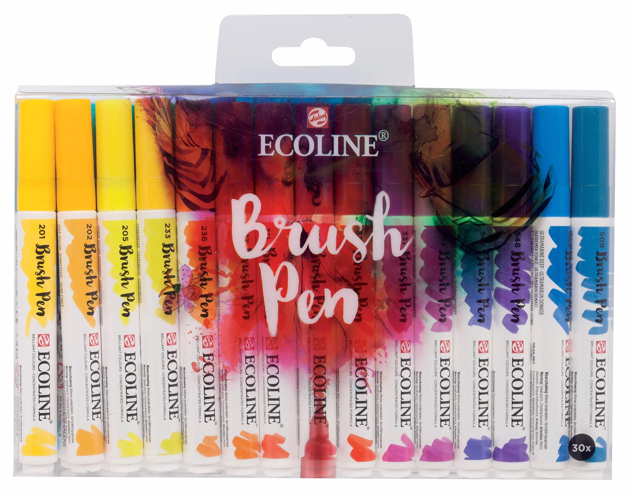 Ecoline Lot de 30 pinceaux à maquillage