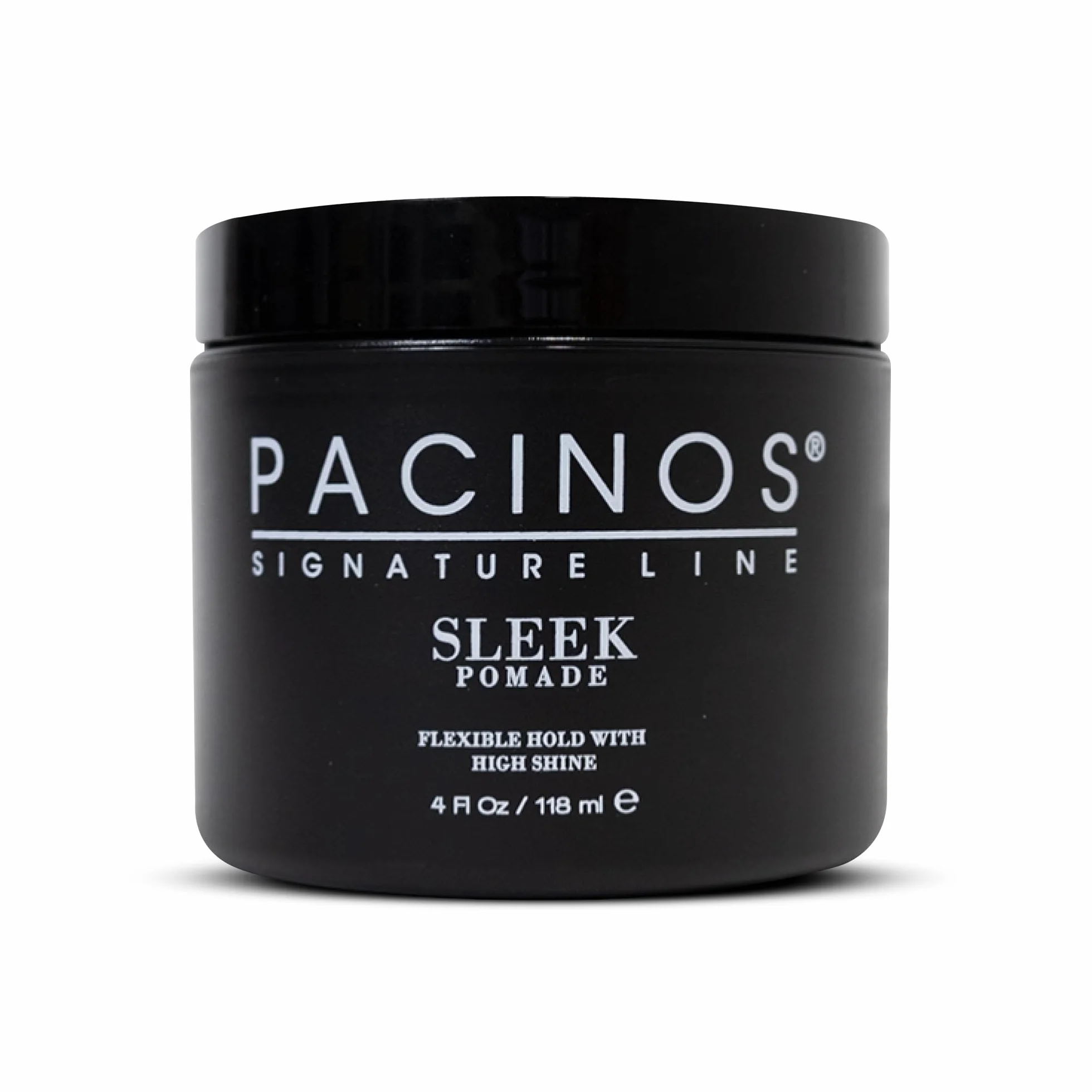 Pacinos Pommade élégante – Tenue et brillance supplémentaires – Définition longue durée – Formule soluble dans l'eau – Facile à appliquer et à laver