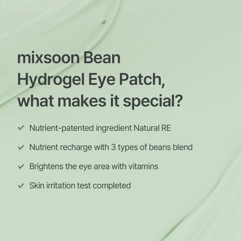Mixsoon Cica-Hyal Hydrogel Eye Patch 84g (30 Pairs)