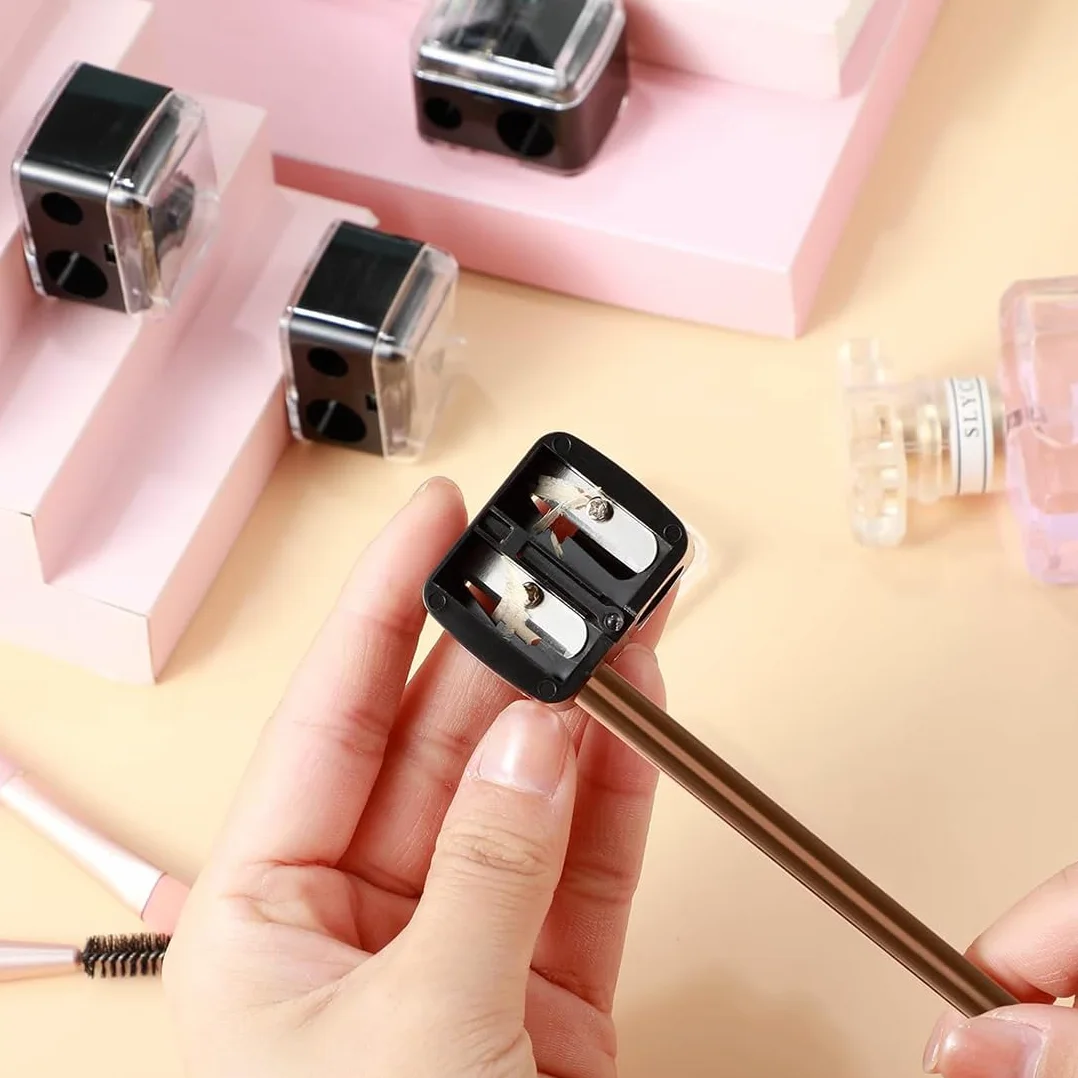 CATOR Taille-crayon de maquillage lot de 2 pour eye-liner, sourcils et lèvres