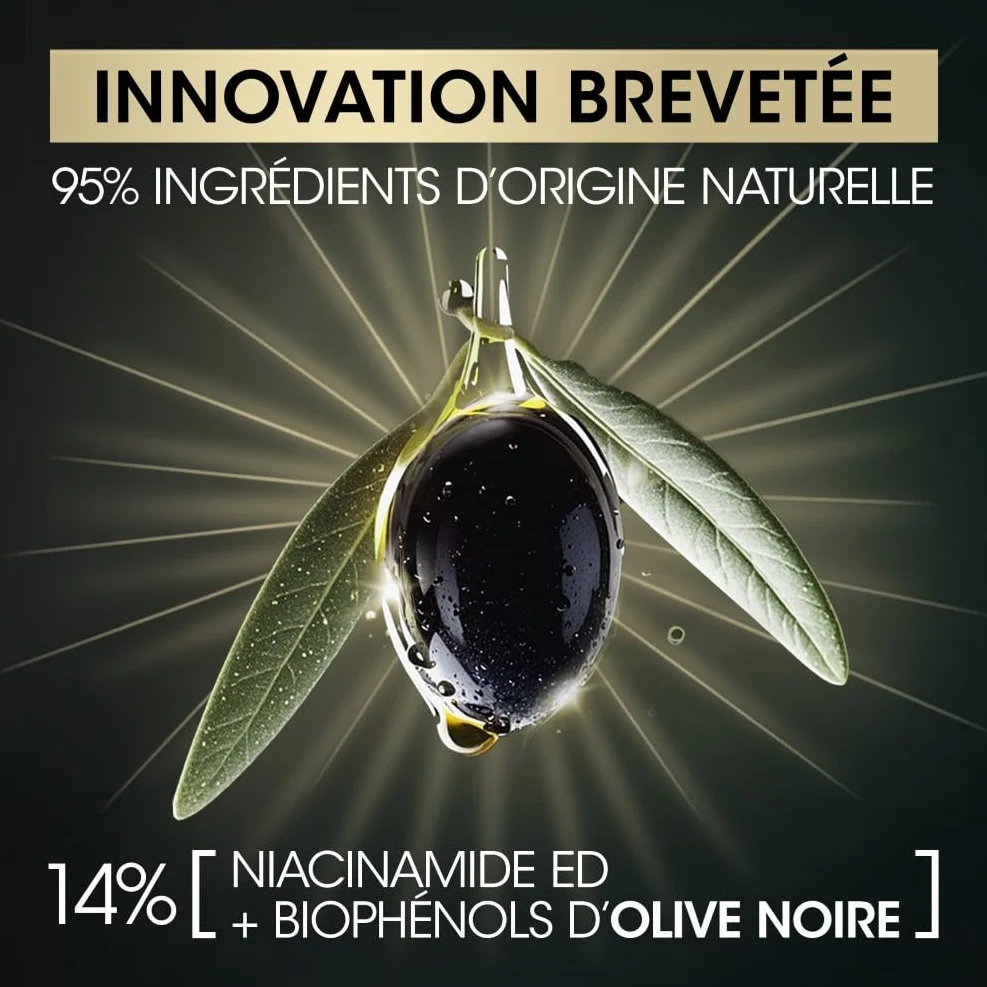 La Provençale Lumino-Correct Sérum Rénovateur de Peau Anti-taches Éclat Biophénols d'Olive noire Niacinamide 30 ml