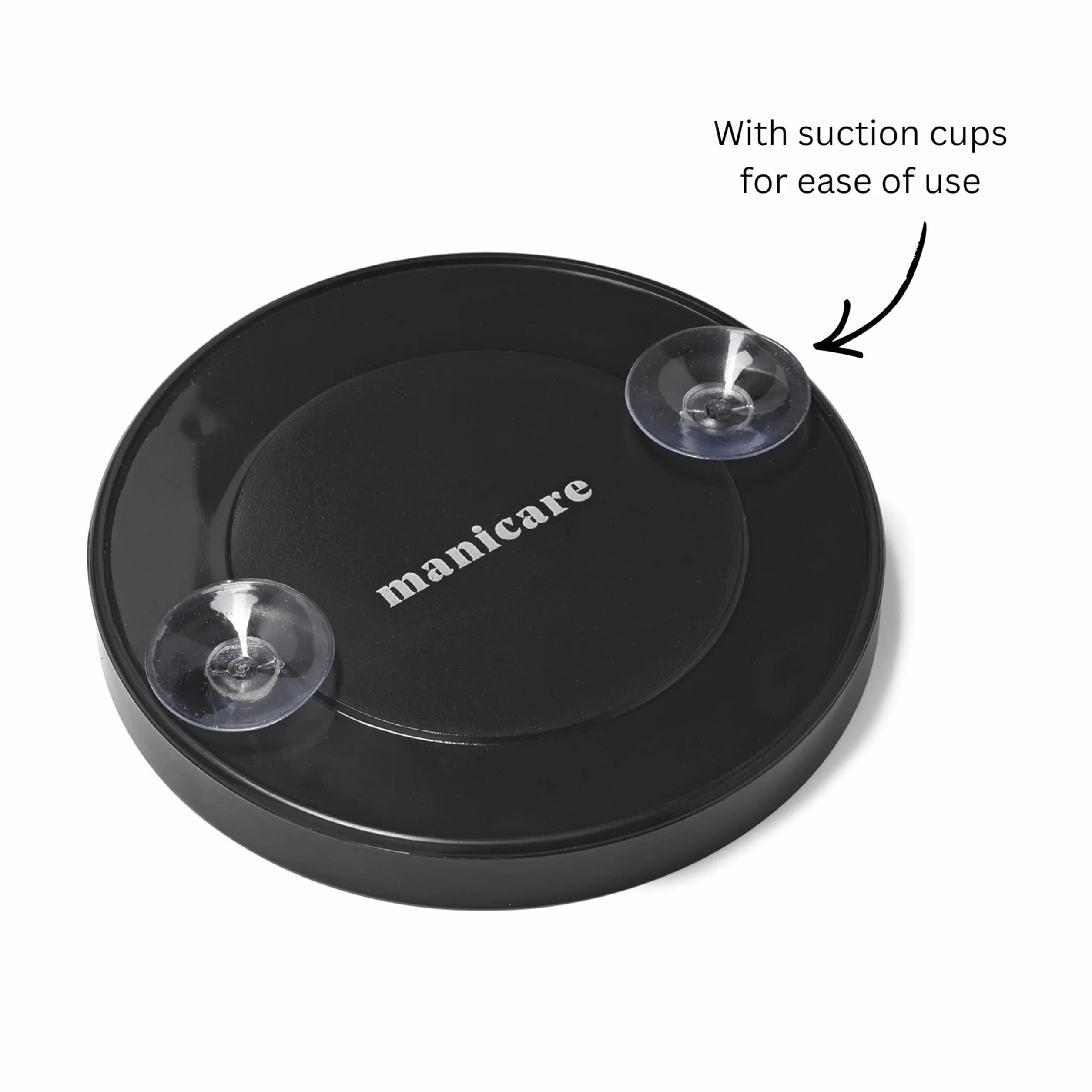 Manicare Miroir grossissant 10x Rond 13 cm avec ventouses pour épilation des sourcils