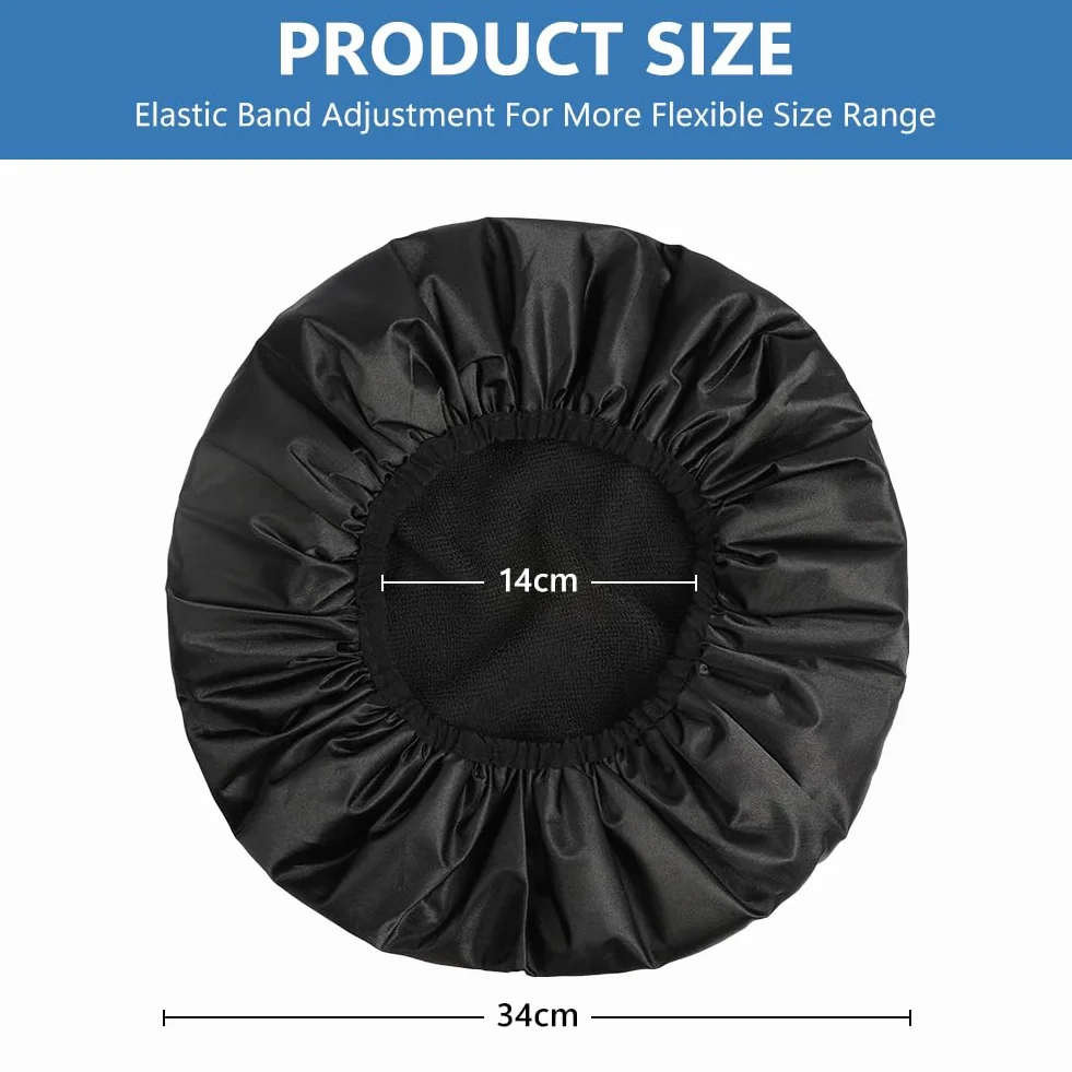 Bonnet De Douche Réutilisable Triple Couche Microfibre Imperméable