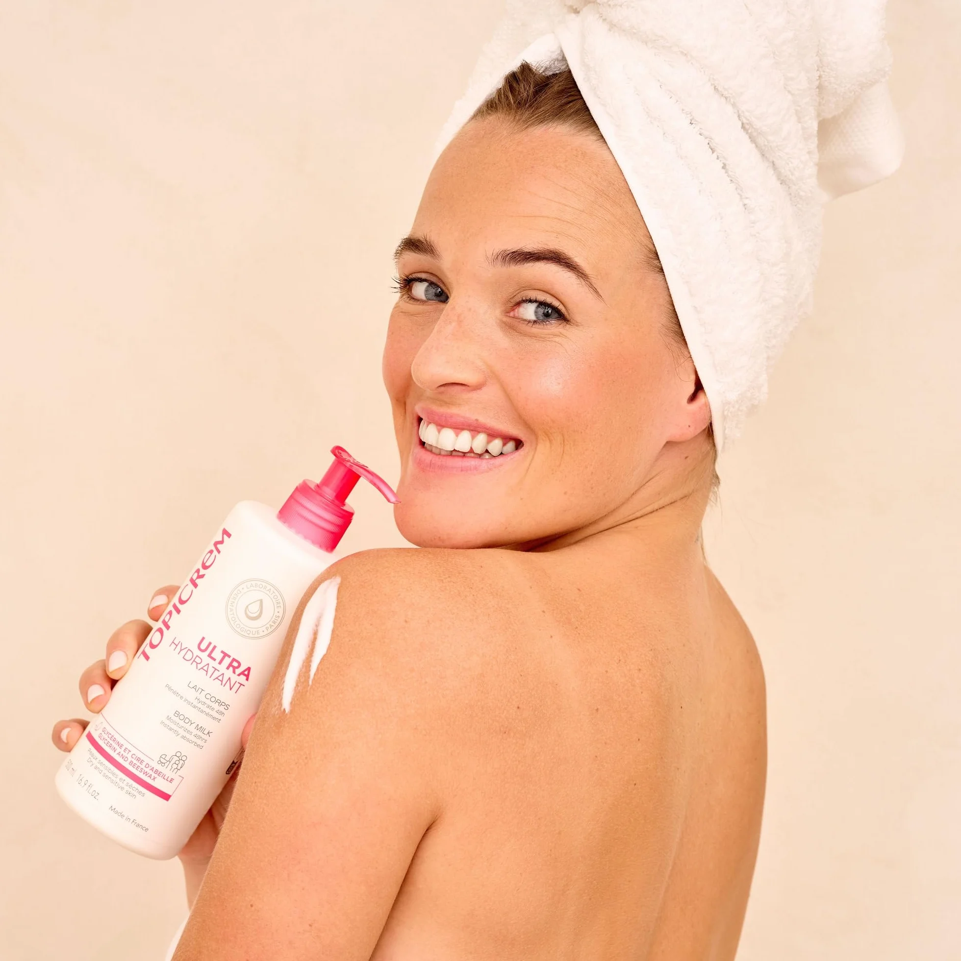 Topicrem Ultra Hydratant Lait Corps Hydrate 48h 500 ml