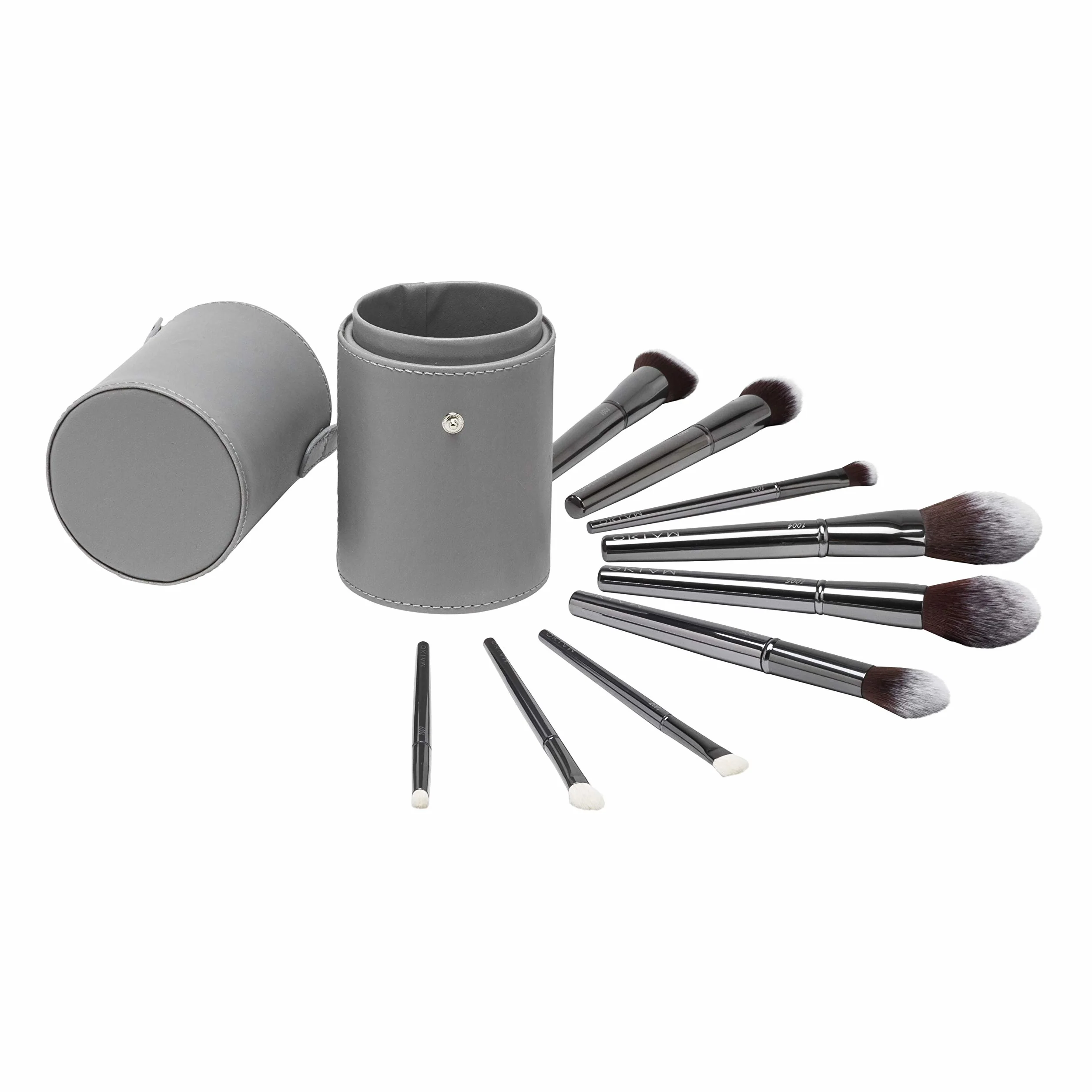 Set 9 Brochas Maiko Luxury Grey