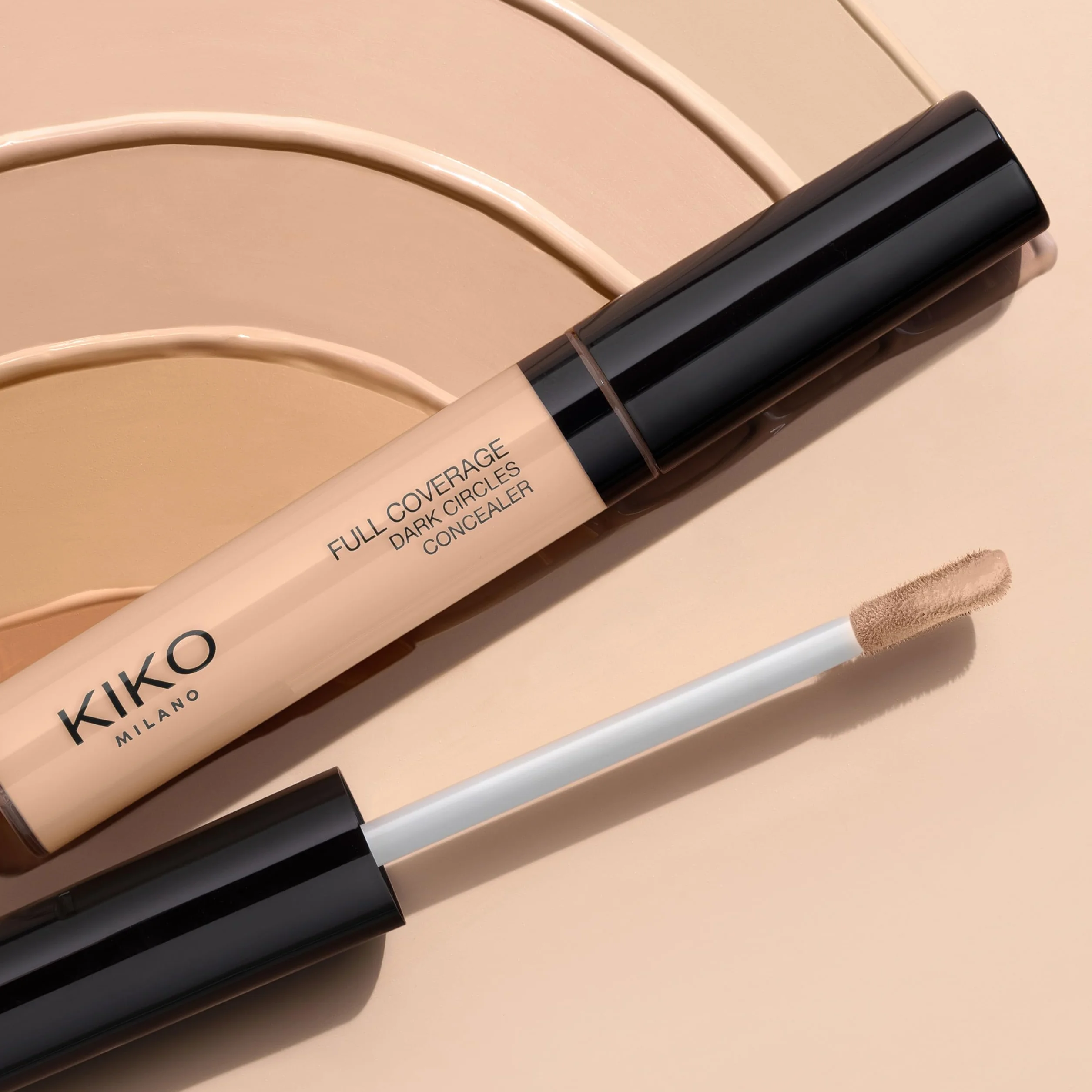 KIKO Milano Full Coverage Dark Circles Concealer 01 Correcteur Liquide Haute Couvrance