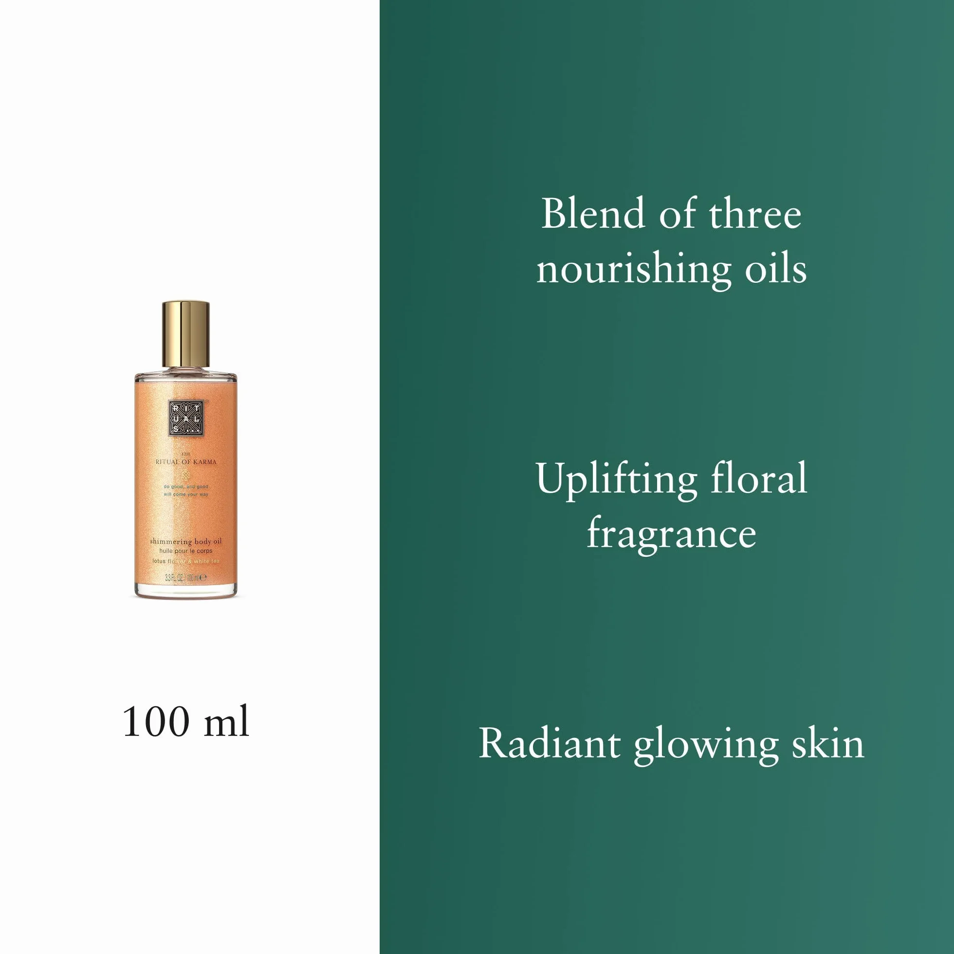 Rituals Huile corporelle chatoyante Karma Soul 100 ml