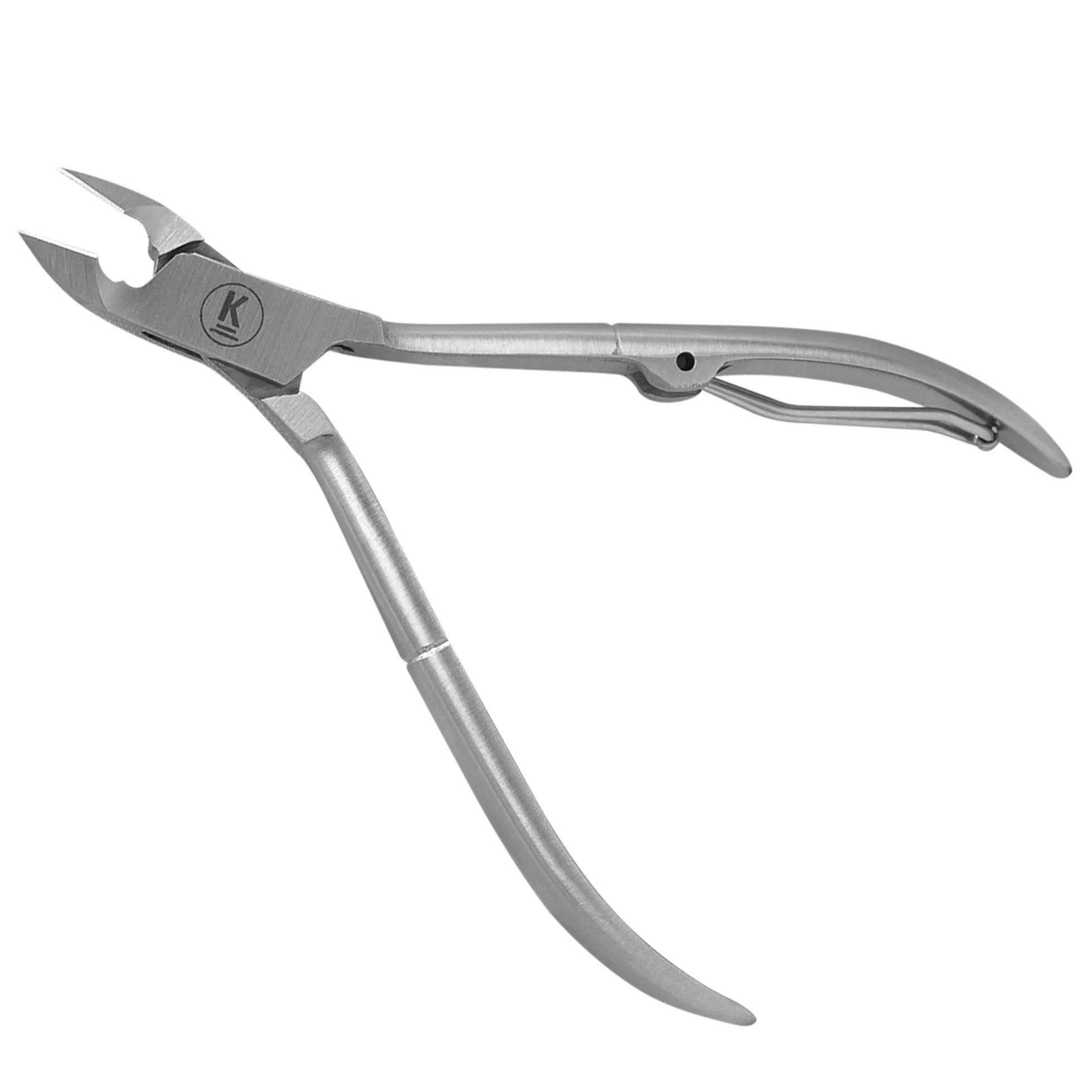 Pince à cuticules professionnelle en acier inoxydable – 10,4 cm, lame fine 0,8 cm – ergonomique, durable & hygiénique