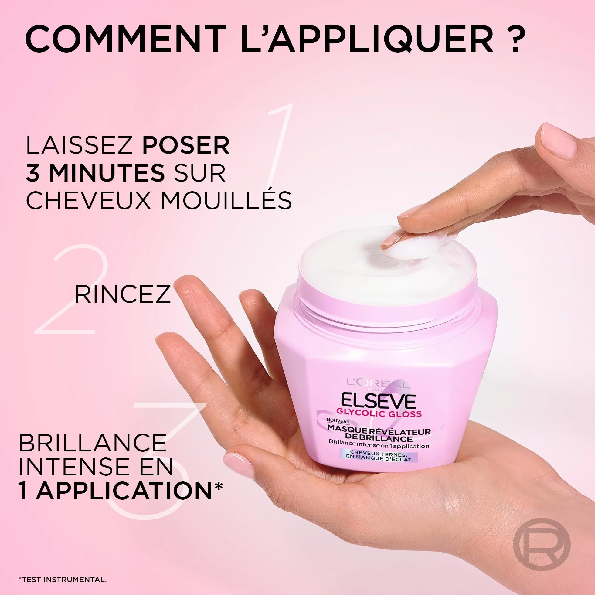 L'Oréal Paris Elseve Glycolic Gloss Masque Révélateur de Brillance 290 ml