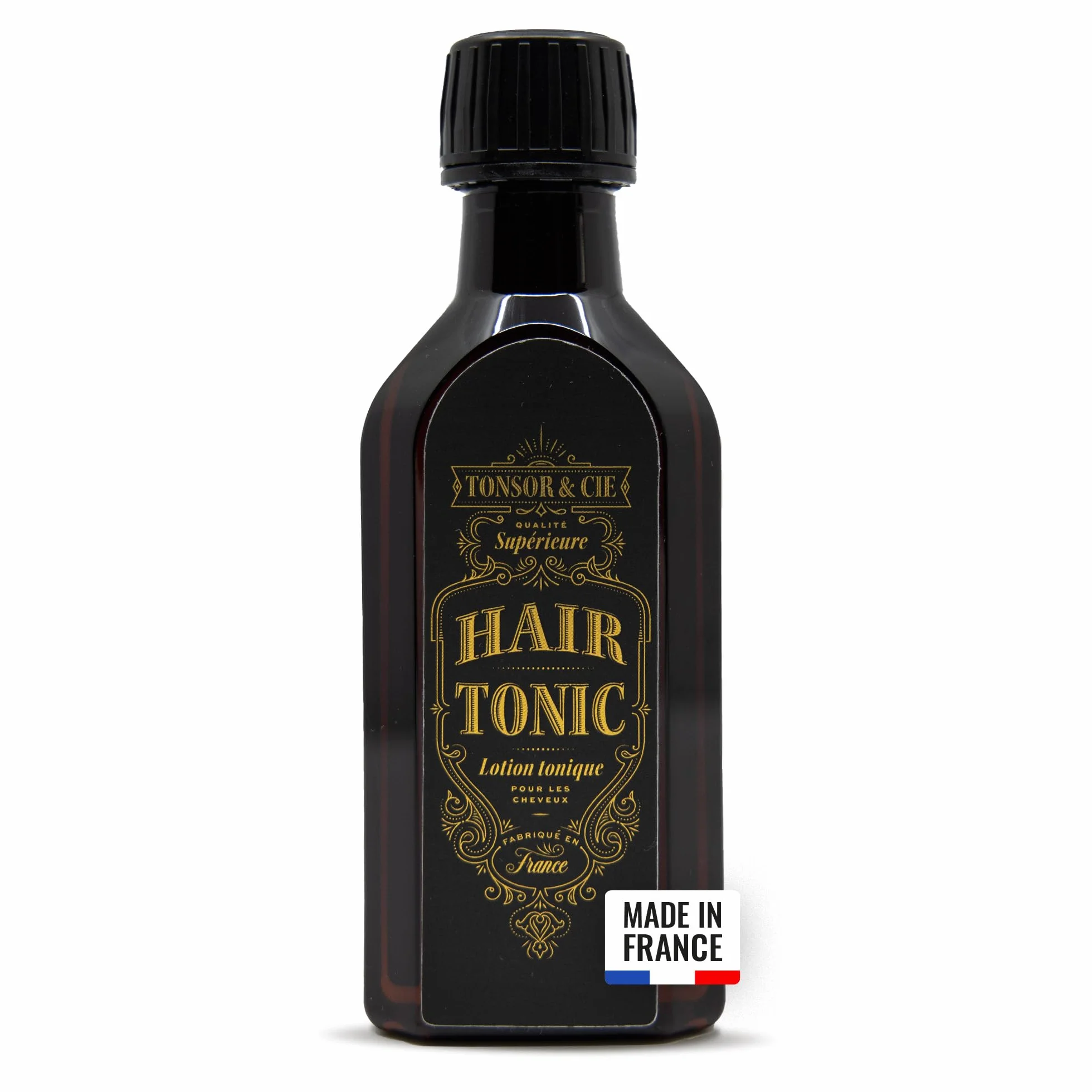 Tonsor & Cie - Hair Tonic Citrus 200 ml - Lotion Tonique Cheveux Rafraîchissante & Tonifiante - Parfume le Cuir Chevelu Sans Effet Gras - Soin Quotidien Naturel - Formulée et Fabriquée en France