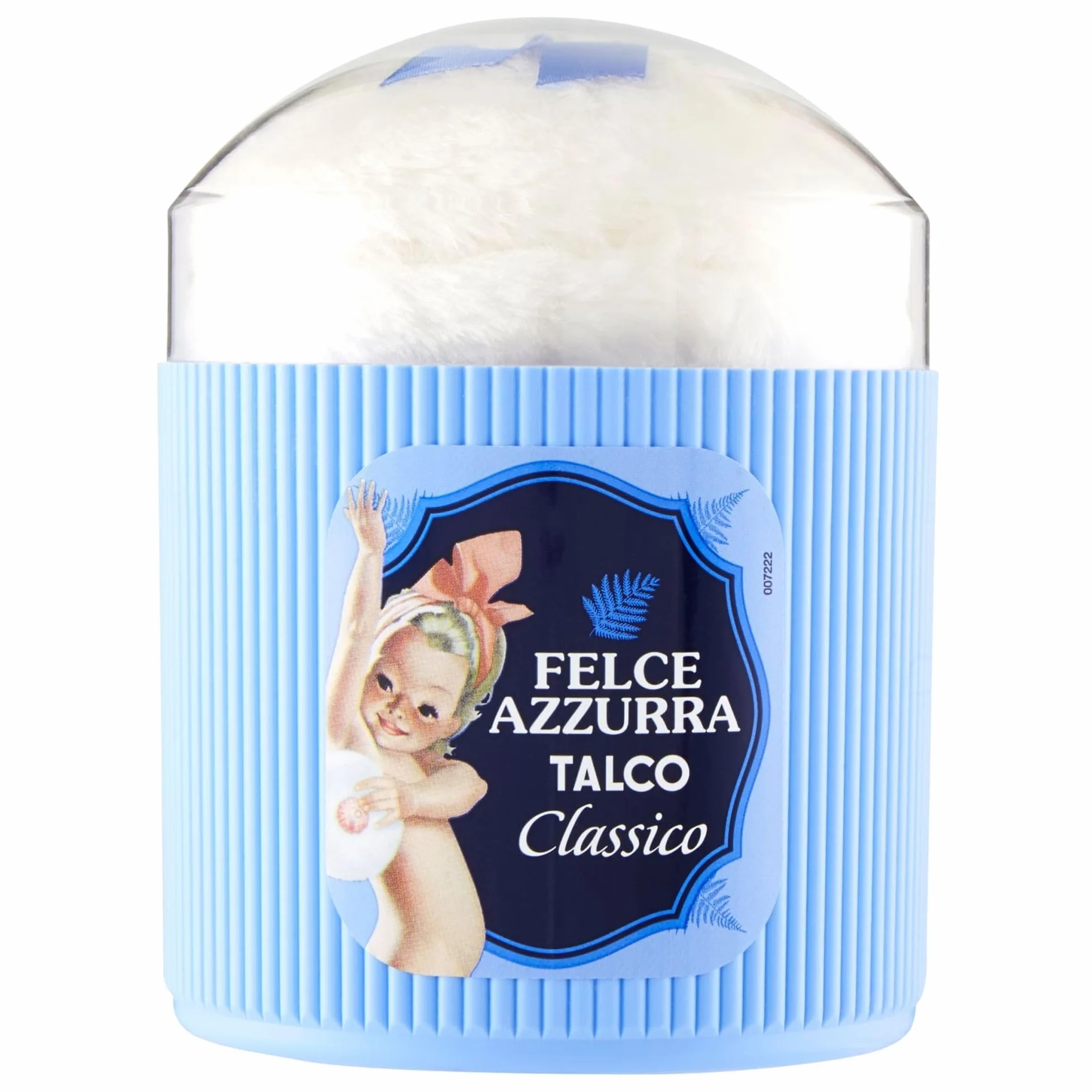 FELCE AZZURRA Talc Parfumé 250g avec Houppette Soins de Peau Douceur