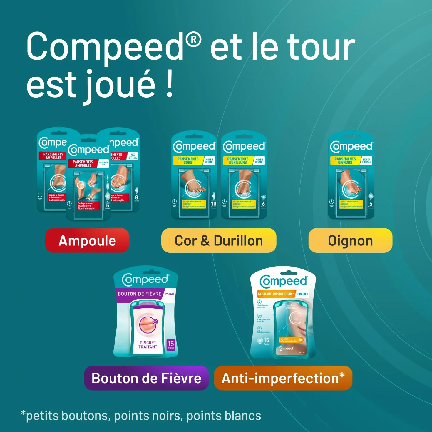 Compeed Patch Anti-Imperfection Nuit 7P