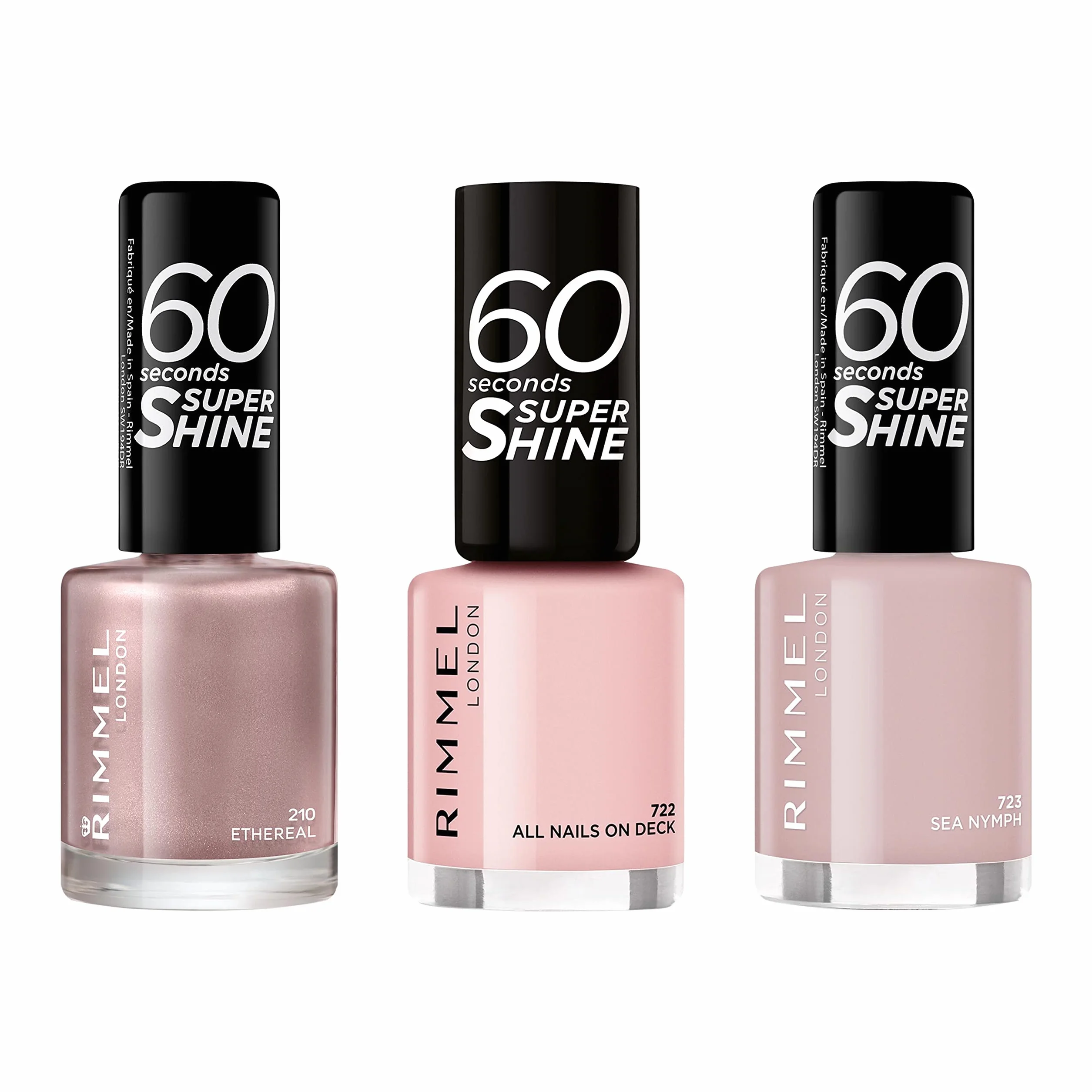 Rimmel Vernis à Ongles 60 Seconds Super Shine 722 All Nails on deck 8ml