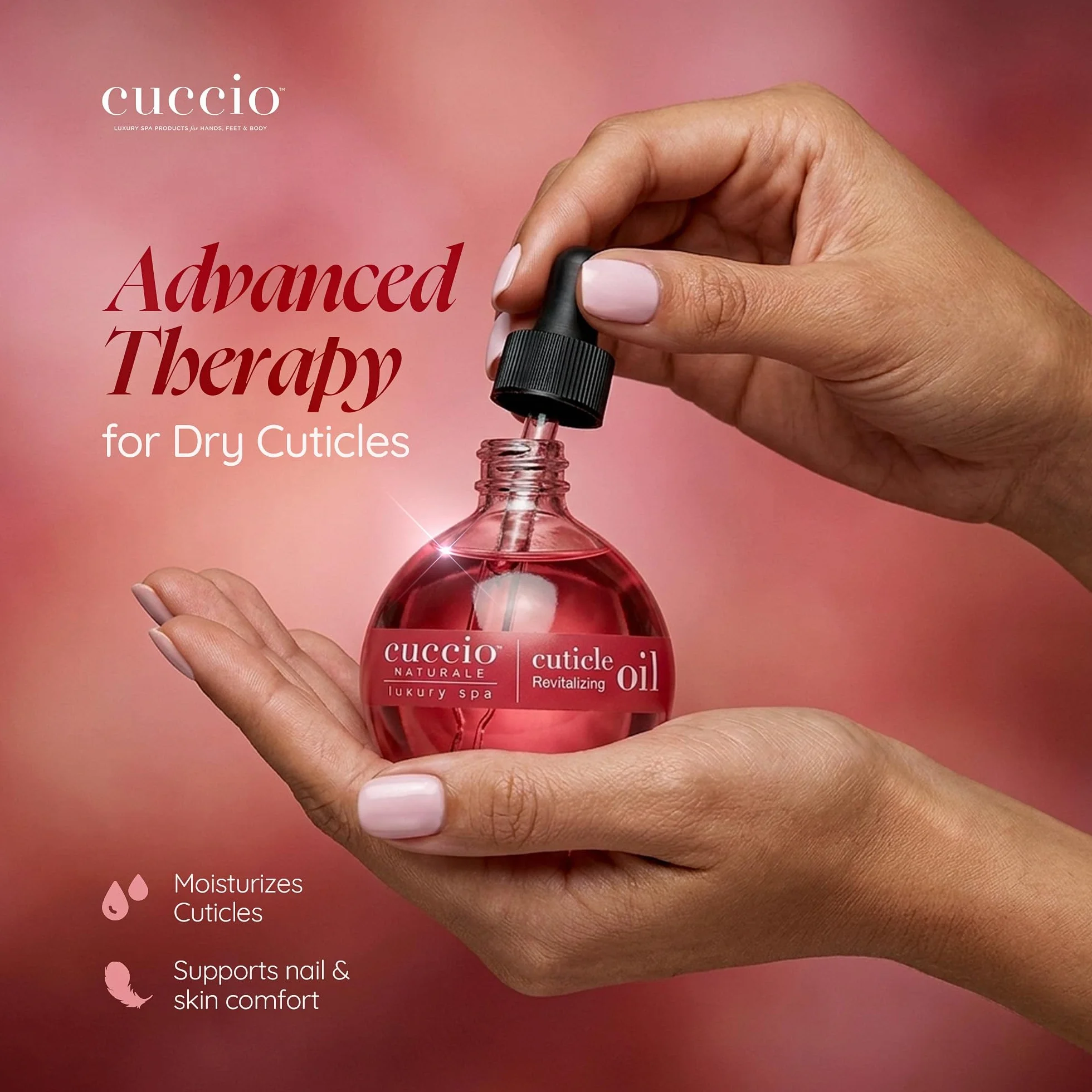 Cuccio Huile Revitalisante Cuticules Manucure Grenade Figue 75 ml