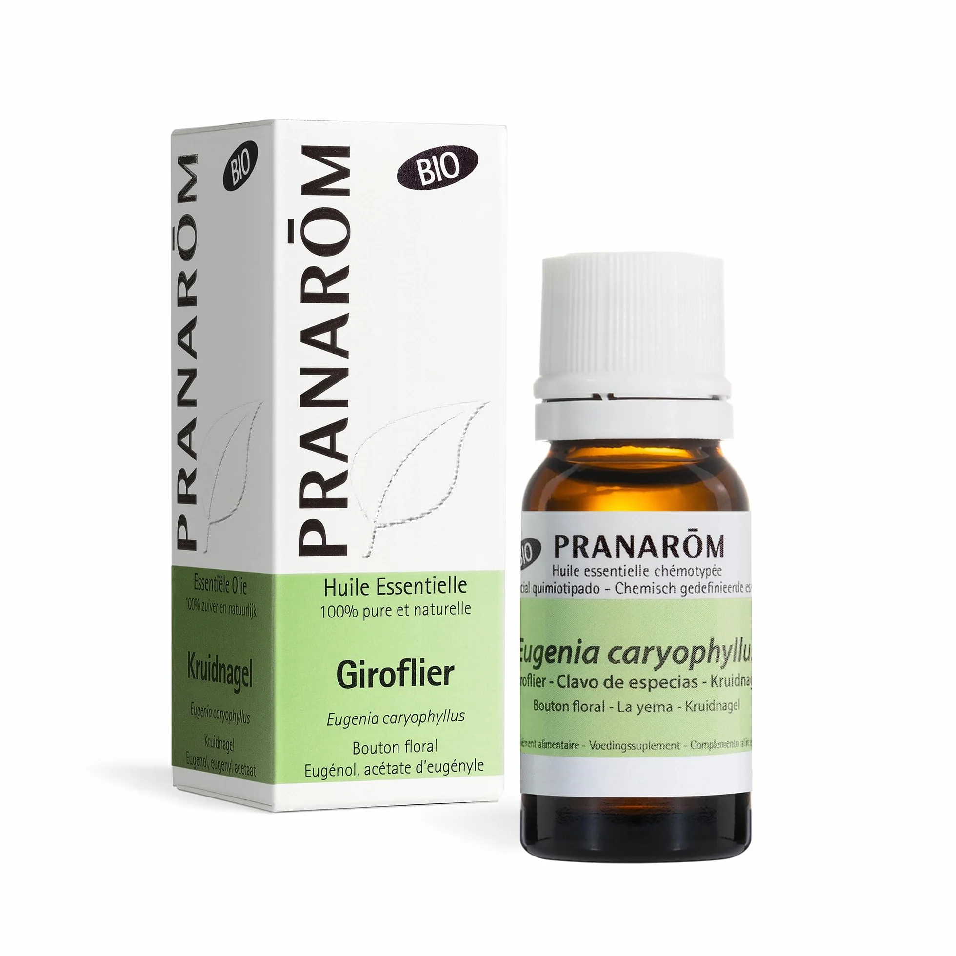 Huile Essentielle Chémotypée Giroflier BIO PRANARÔM 10 ml Confort bucco-dentaire Pure Et Naturelle HECT