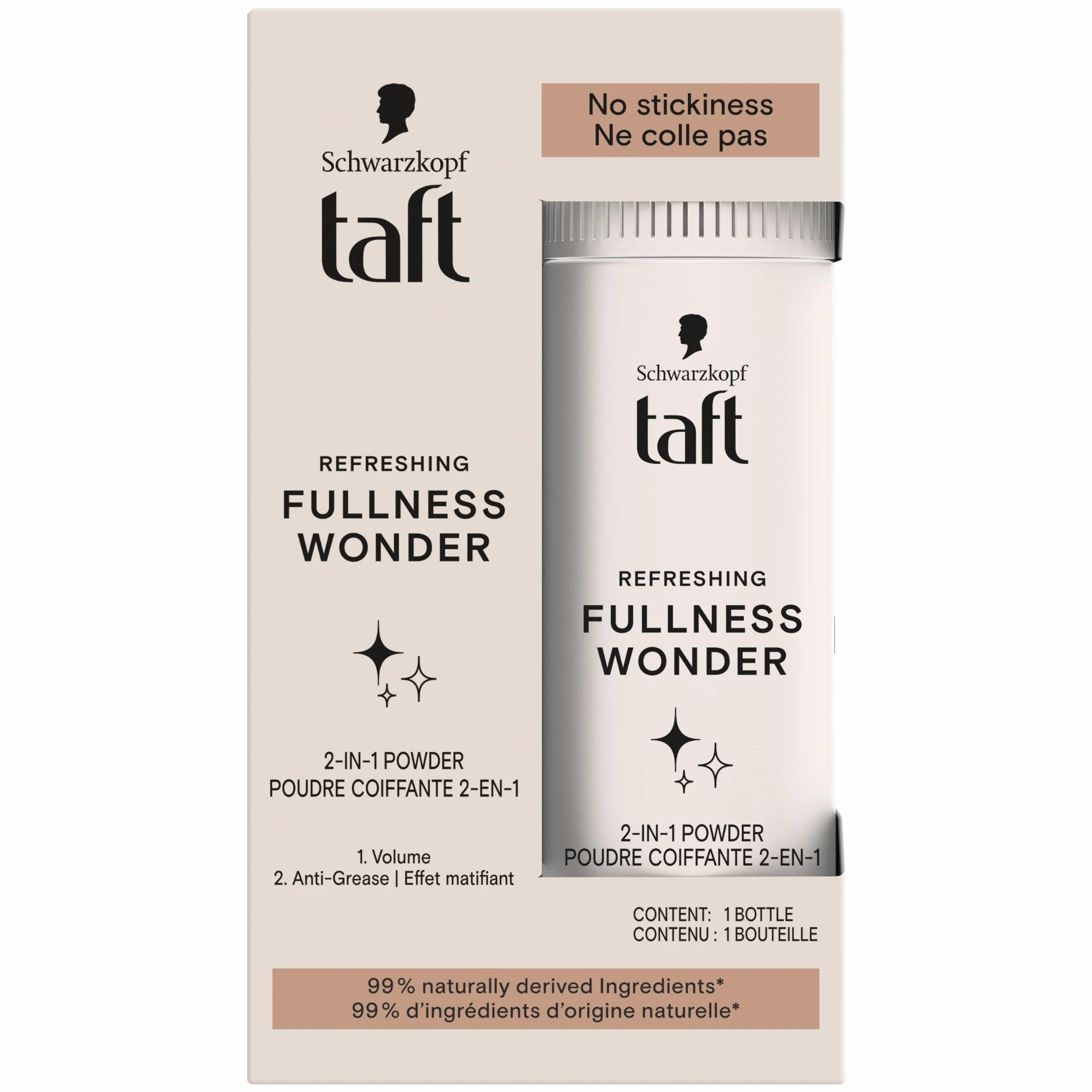 Schwarzkopf Taft Poudre Coiffante 2 en 1 Volume Instantane Anti Sebum Matifiant 10g