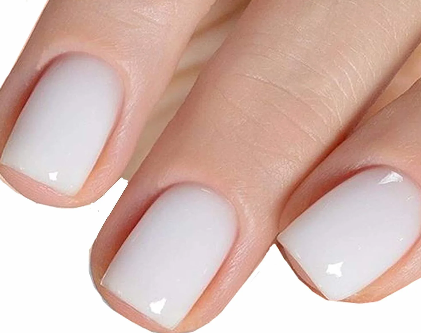 Vishine 4 Couleurs Vernis Gel Semi-Permanent Transparent Milky White Pink UV LED 8ml