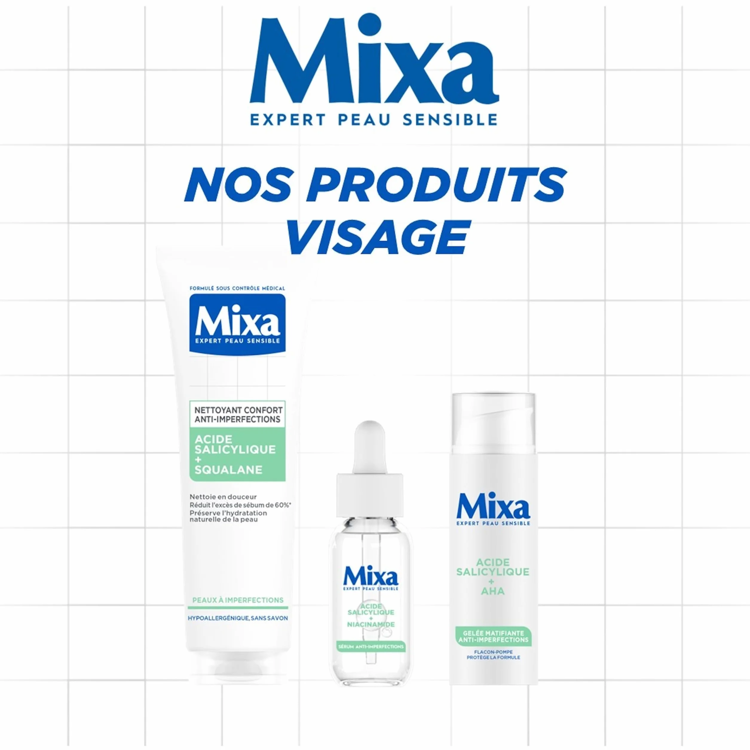 MIXA Eau Nettoyante Apaissante Peaux Très Sensibles 200ml