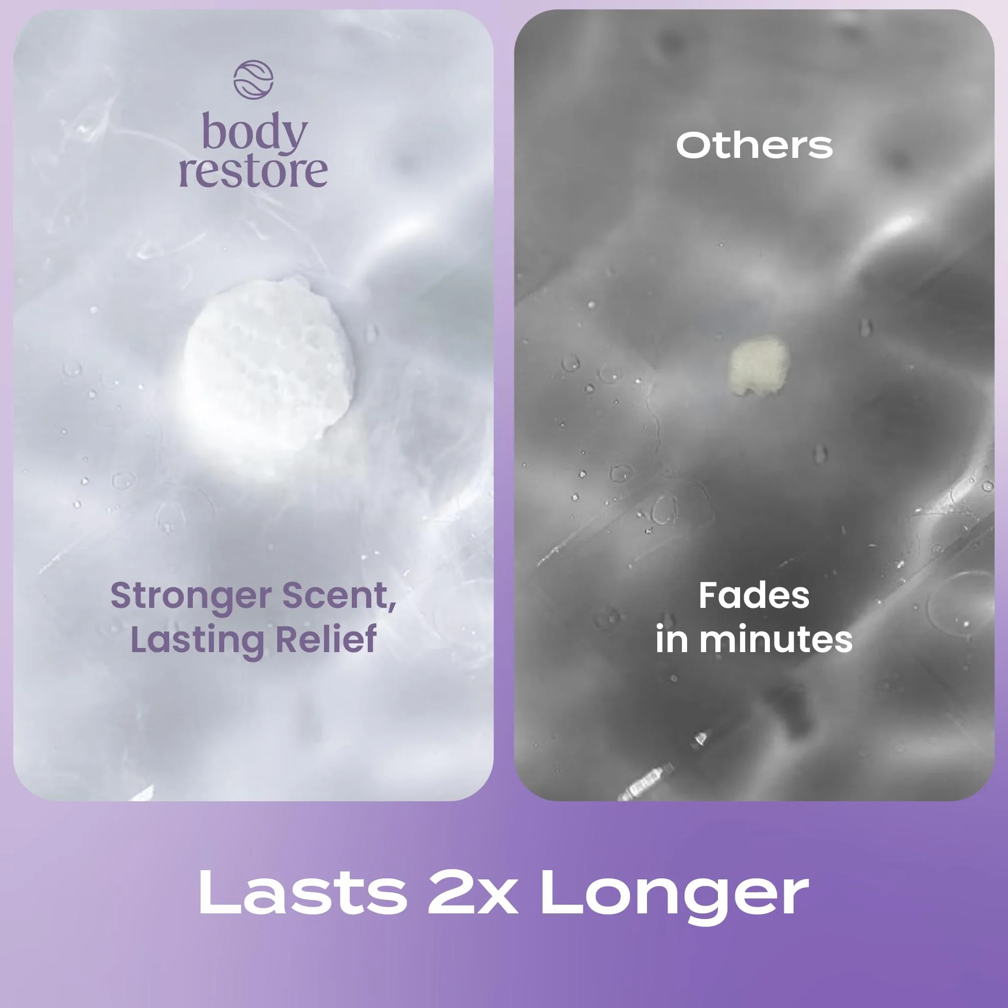 Body Restore Bath Bombs 15 Pack Lavender Scent Aromatherapy Relaxation Gifts for Women Men Stress Relief