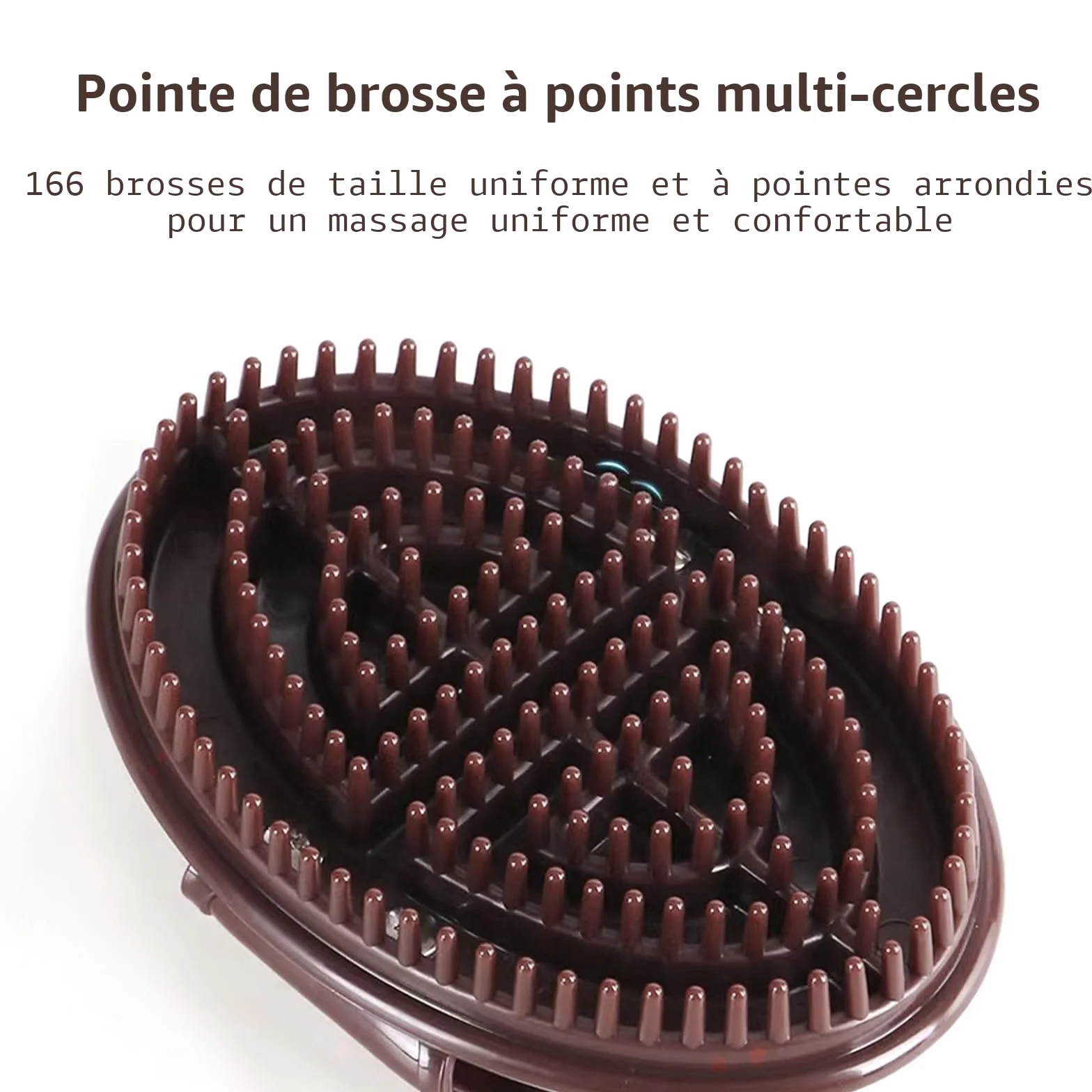 Brosse de Massage Ventre Professionnel Meridian, 2 Pièces Matériau sûr Facile à Nettoyer