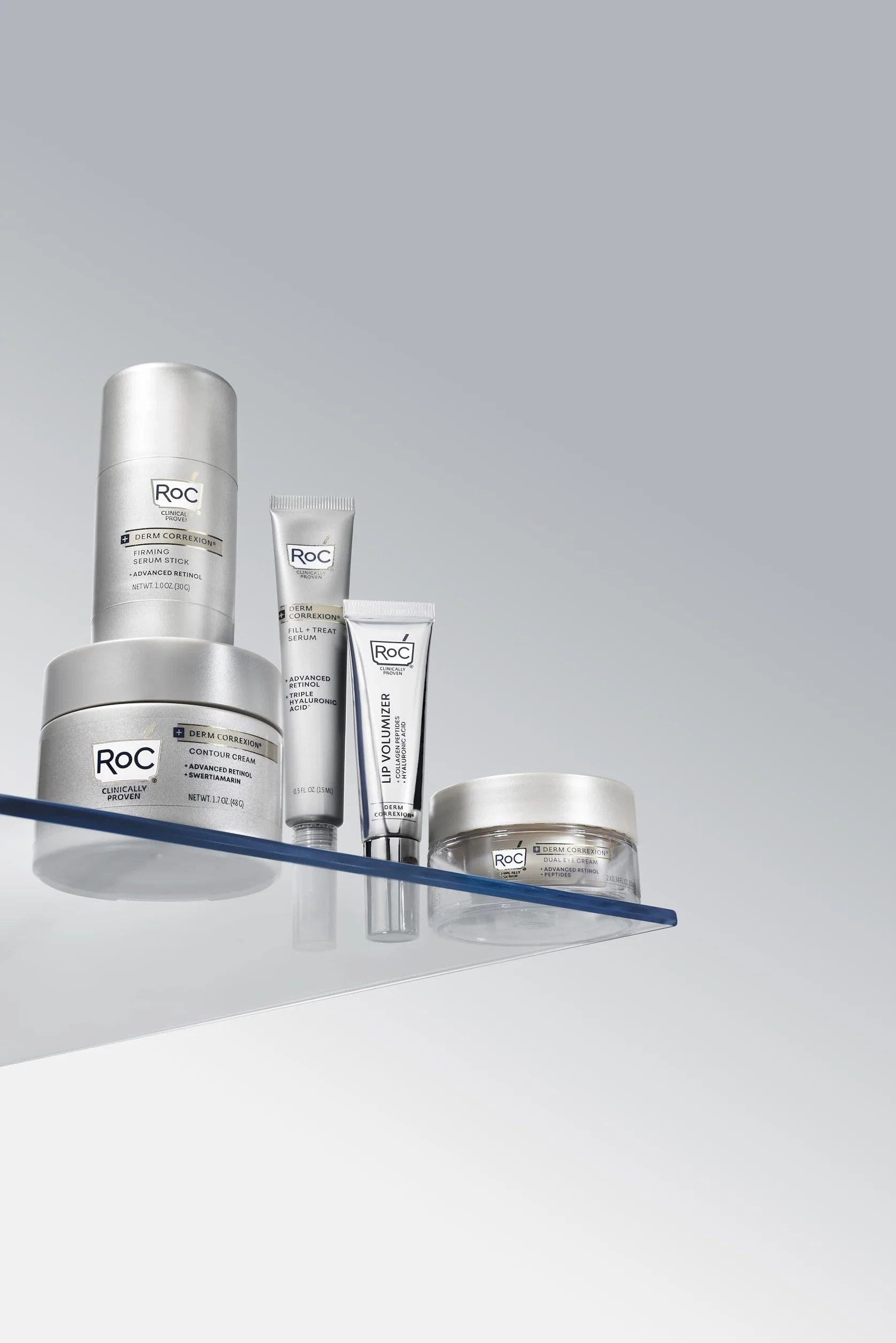 RoC Derm Correxion Lip Volumizer Baume Repulpant Acide Hyaluronique Peptides Collagène 10 ml