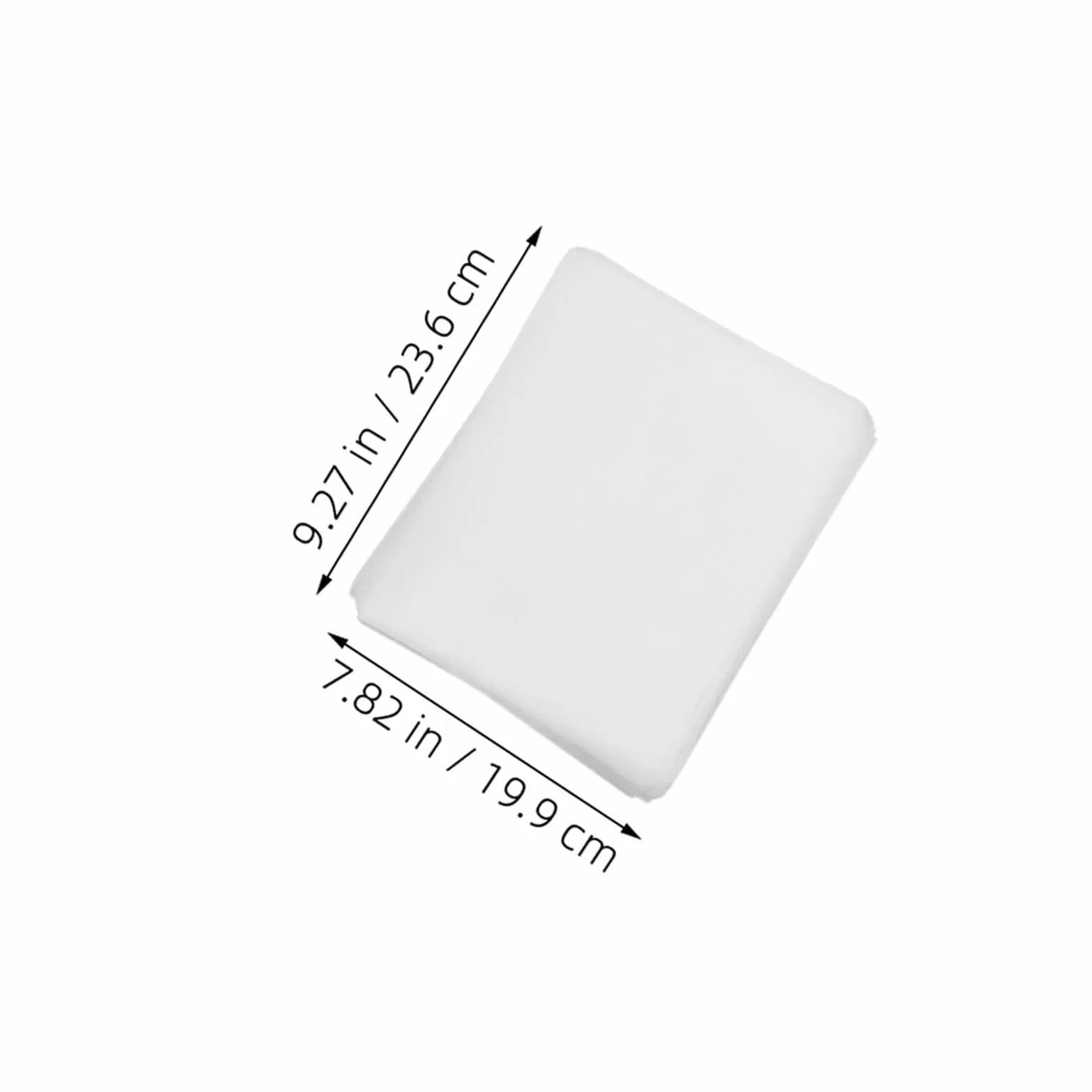 Lot de 100 filtres à poussière pour collecteur d'ongles