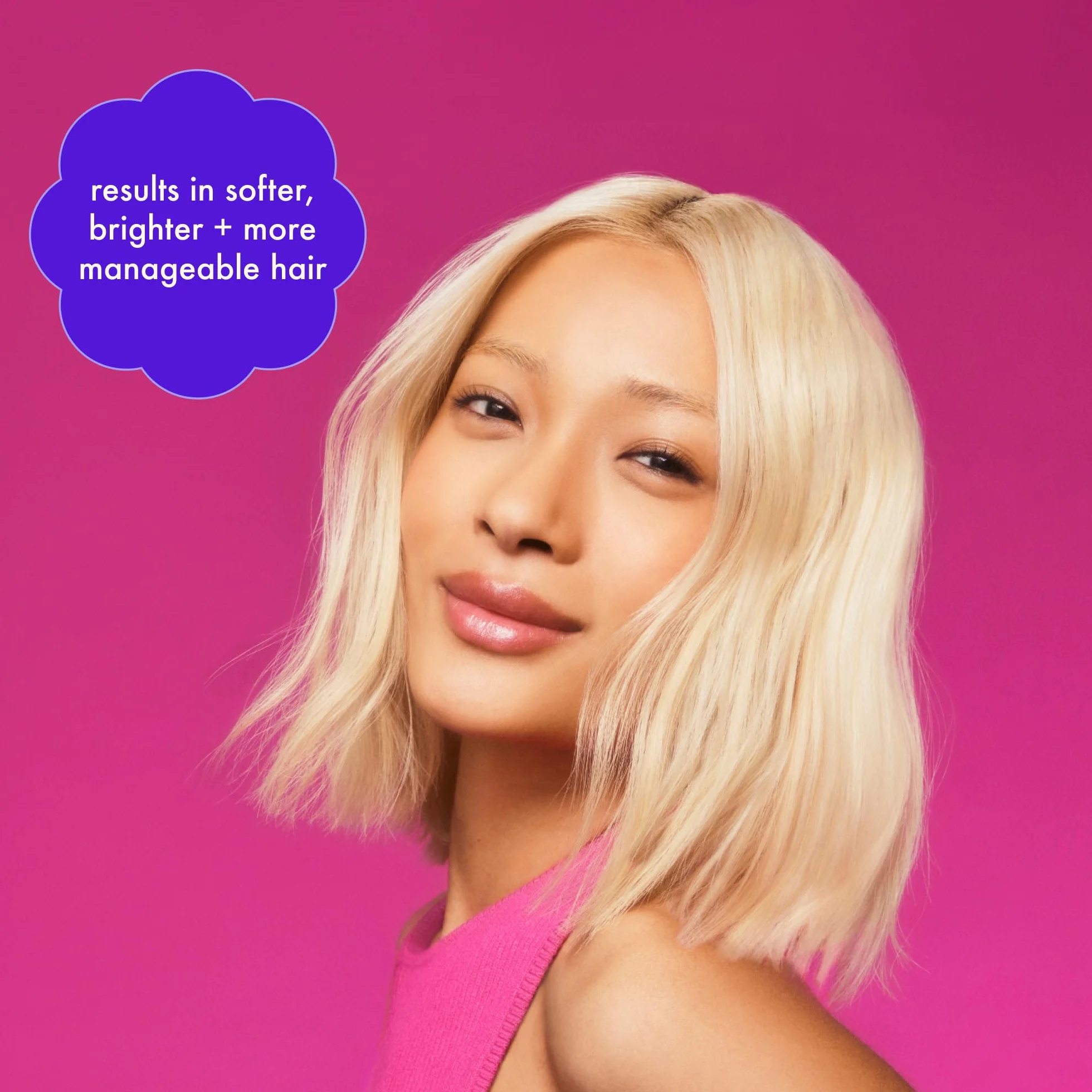 Amika BUST YOUR BRASS Cool Blonde Bond Repair Conditioner 60ml