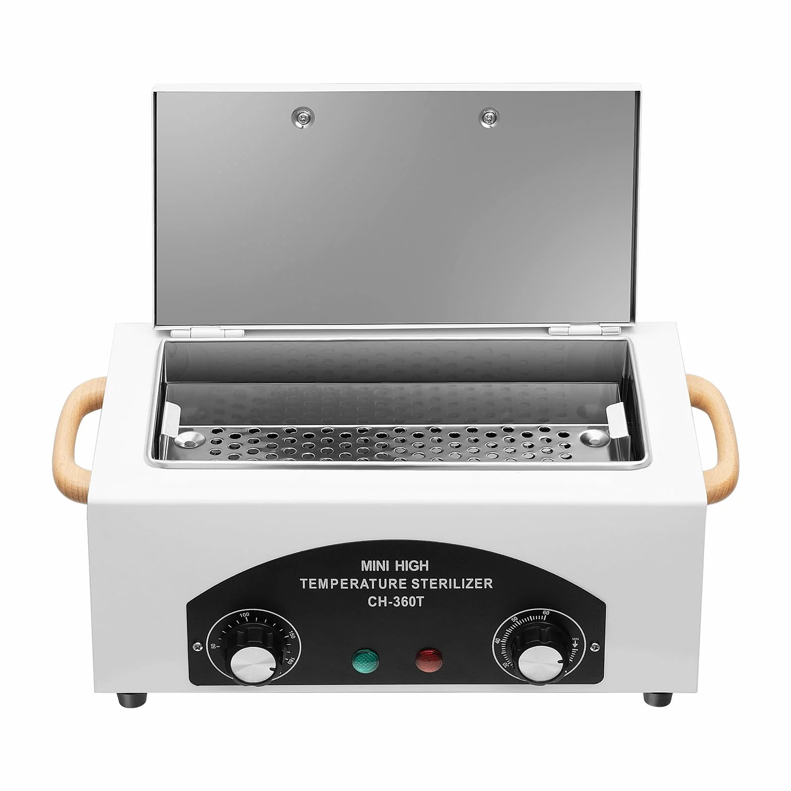 300W Stérilisateur à air chaud à haute température, 220 °C stérilisateur onglerie, stérilisateur à chaleur sèche, steriliser ongle avec minuterie
