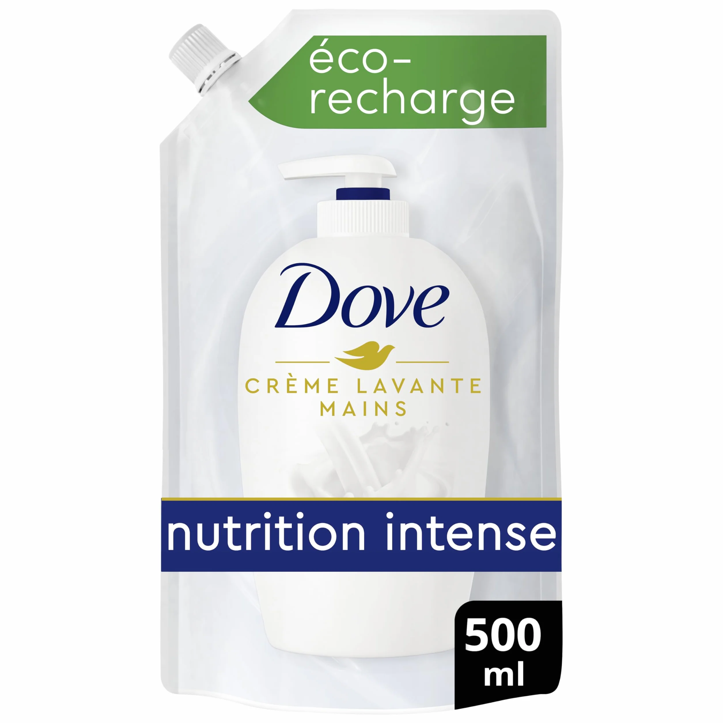 Dove Savon Liquide Mains Nutrition Intense Recharge 500ml