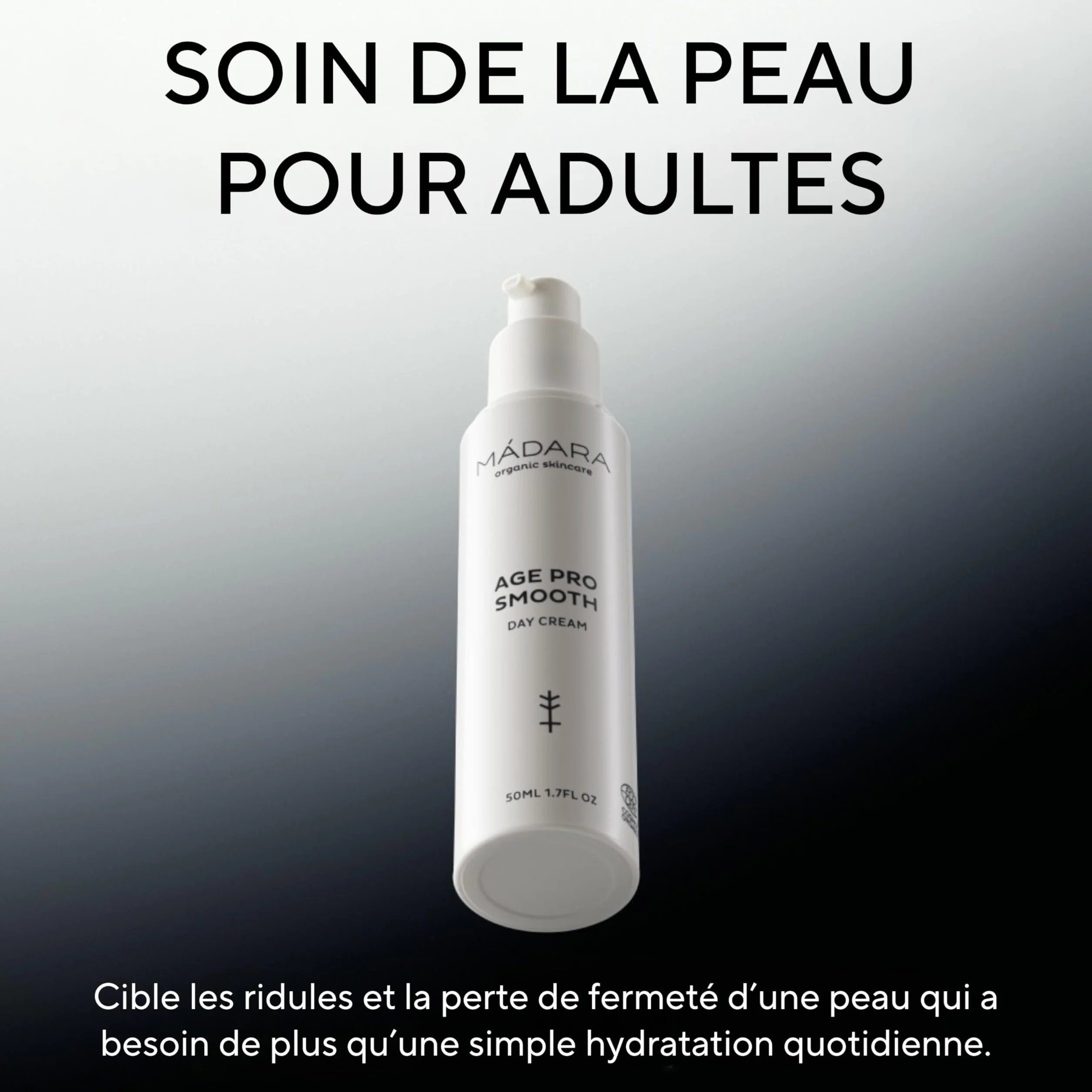 MÁDARA Crème Jour Hydratante Fermeté Hyaluronique 50 ml Visage Naturel