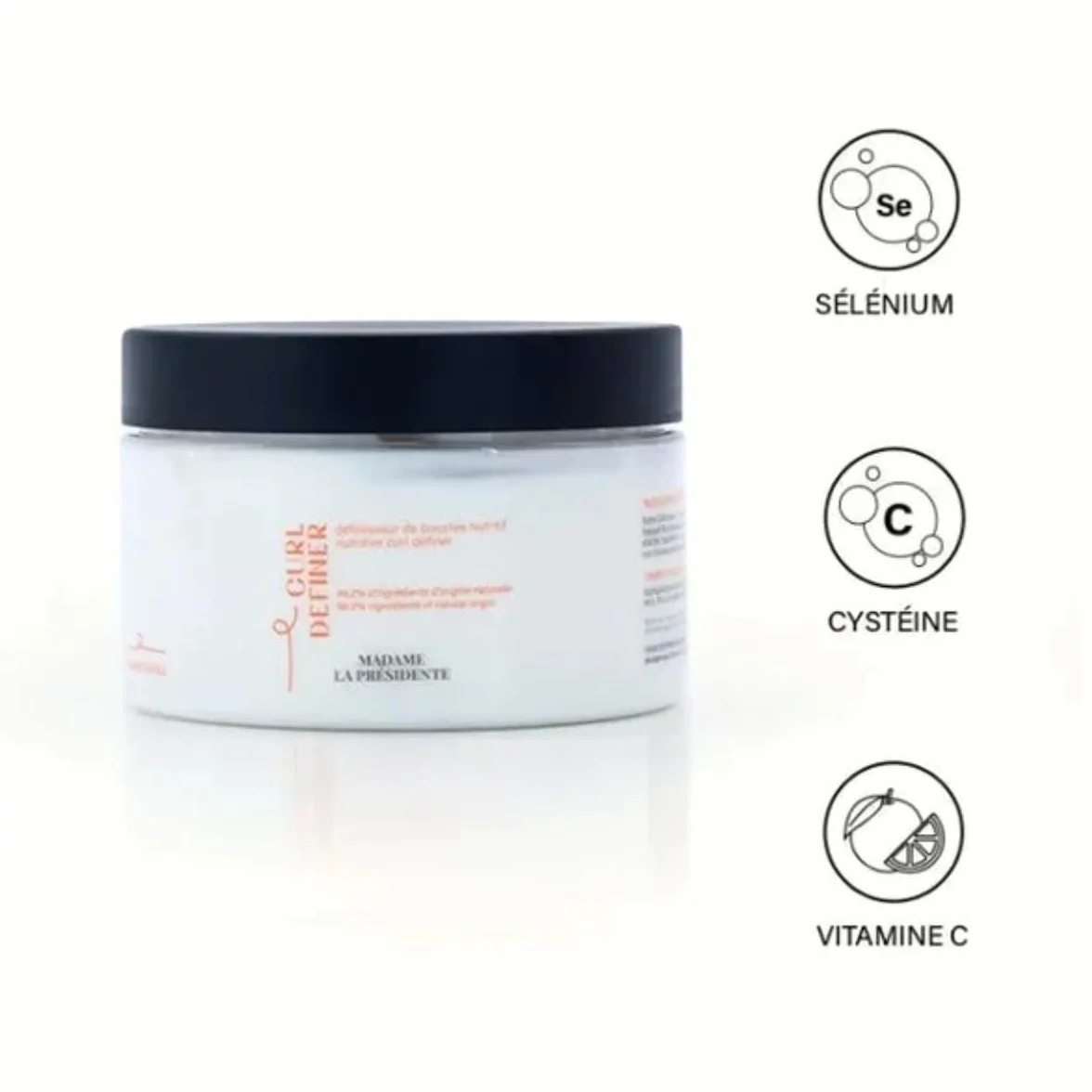 Madame La Présidente Curl Definer Définisseur de Boucles 250ml Made In France