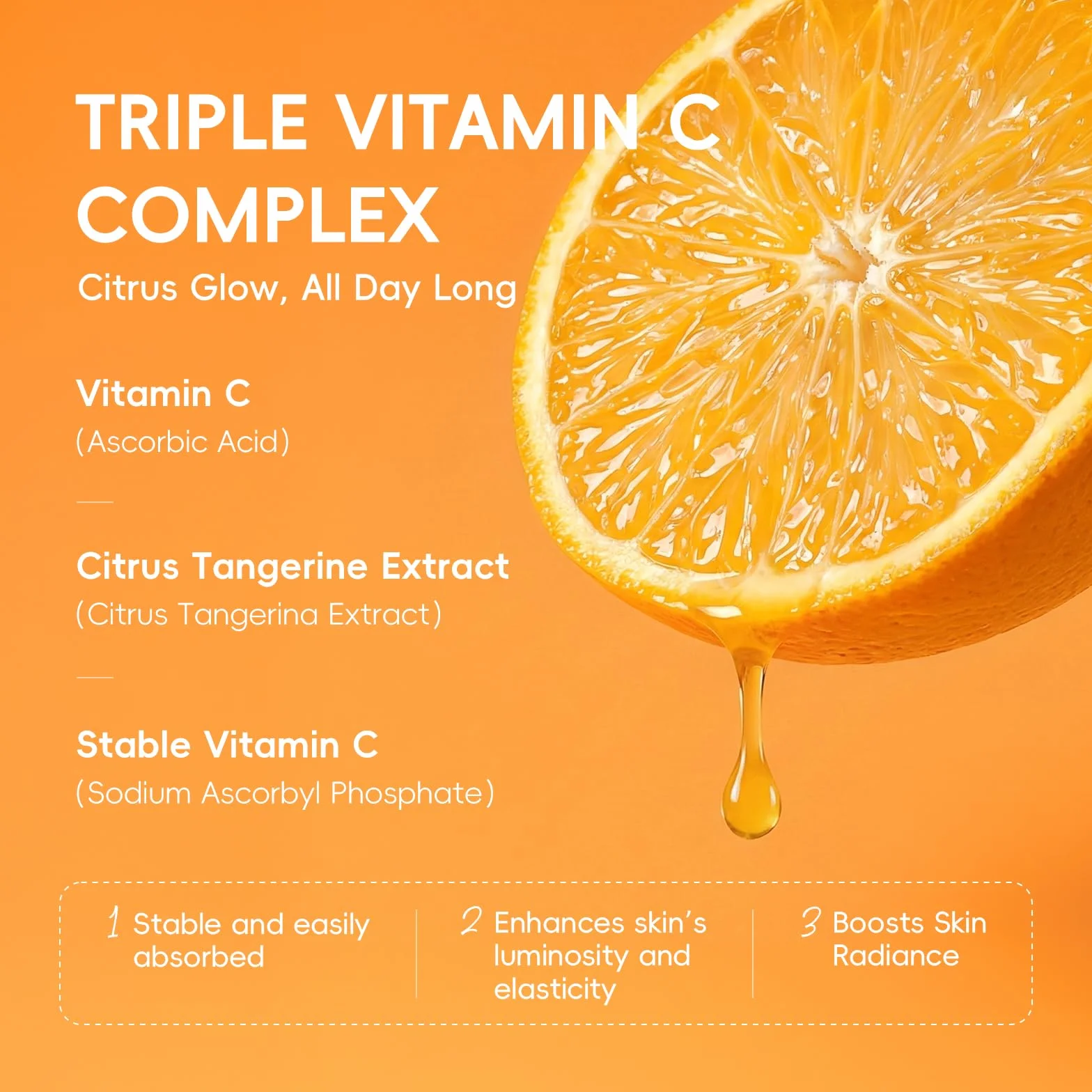 LAIKOU 11Pcs Vitamine C Kit Soin Visage Femme Voyage | Routine Beauté Visage avec Lait Nettoyant Crème Yeux Essence Masque Lèvres Masque Yeux Solaire, pour Adolescentes et Femmes