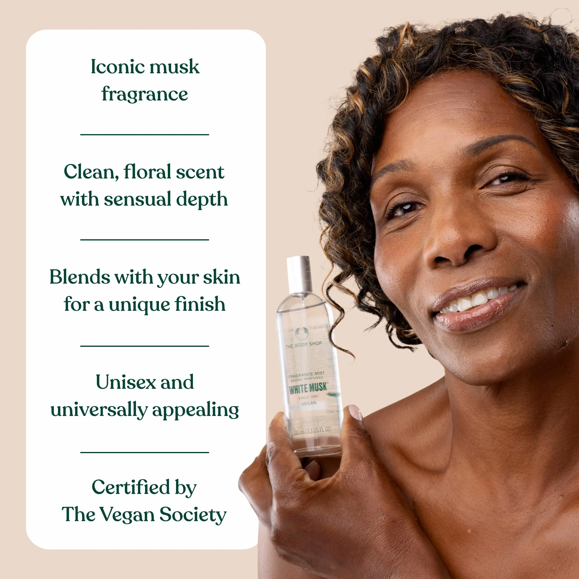 The Body Shop White Musk Fragrance Mist 100 ml