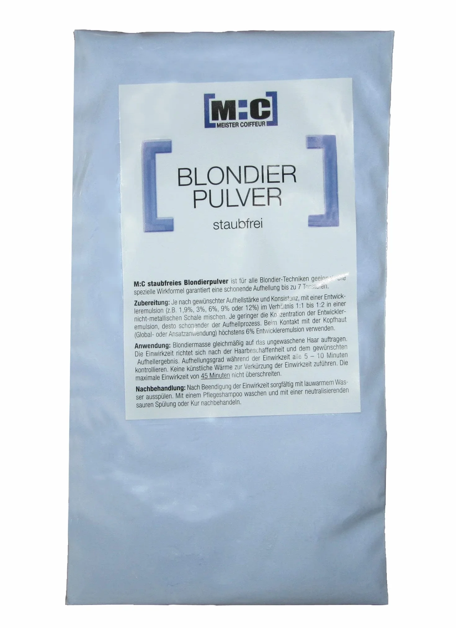 M:C Blondierpulver 500 g Beutel Blondierbeutel 500g