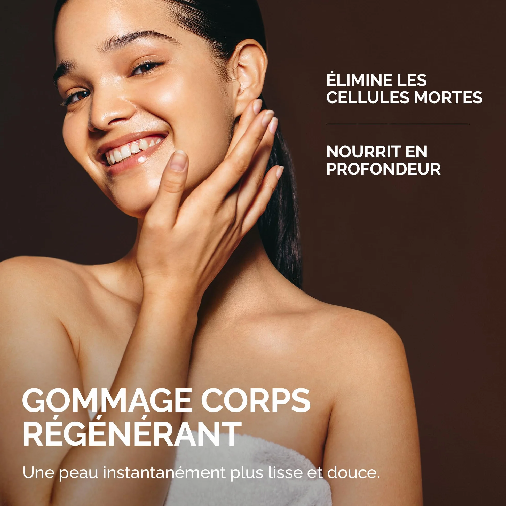 PraNaturals Gommage au Sel de la mer Morte 500 g – Hydratant & Nourrissant, aux Huiles Naturelles & Minéraux, Sans Parabens, Végan