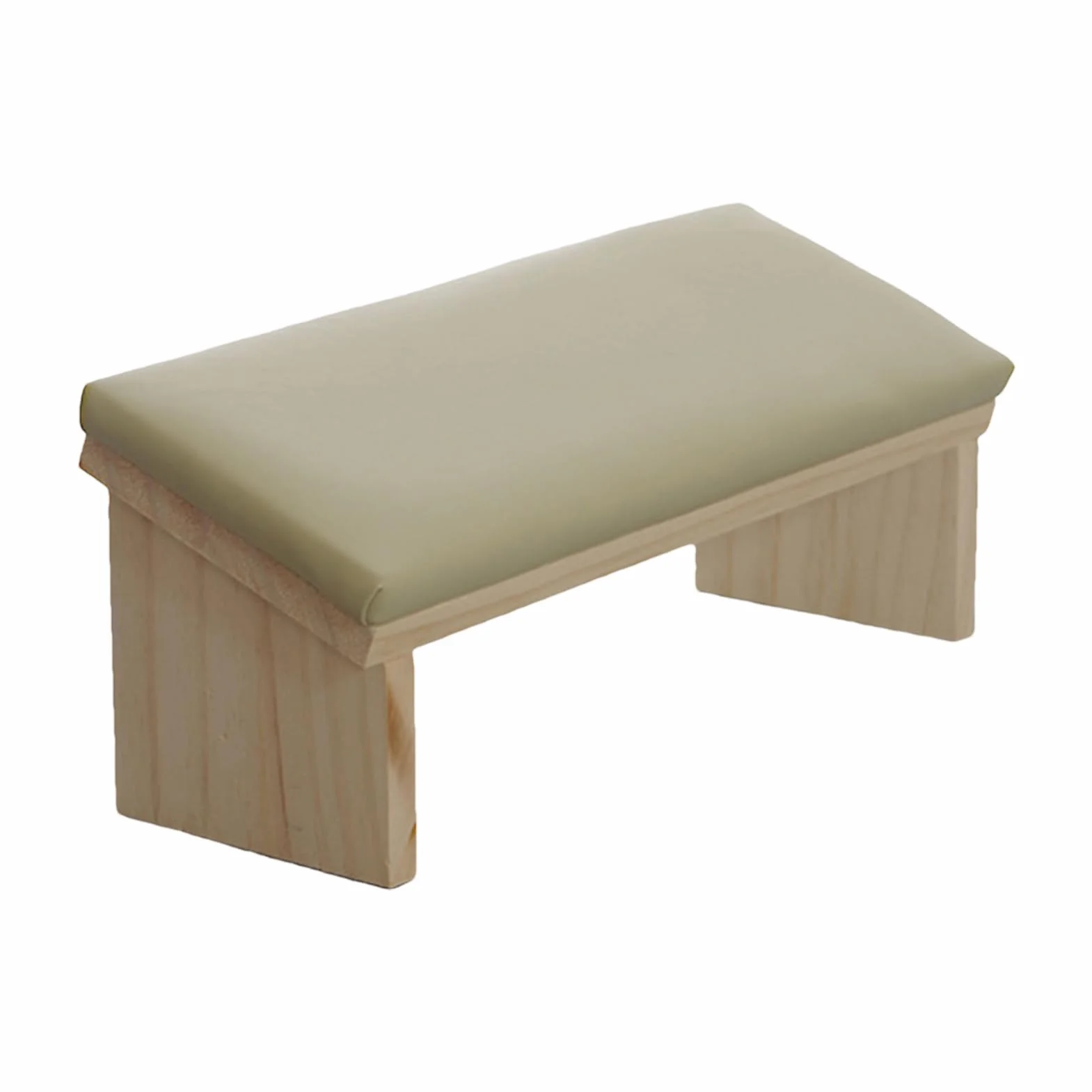 Nails Tech ARM REST - Bandage De Manucure De Conception De Biseau | Stand De nailartt De Polissage À Ongles En Bois Confortable, Sturdy Multifonctional Hand Rester Support Pillow Priding Bureau Pour L