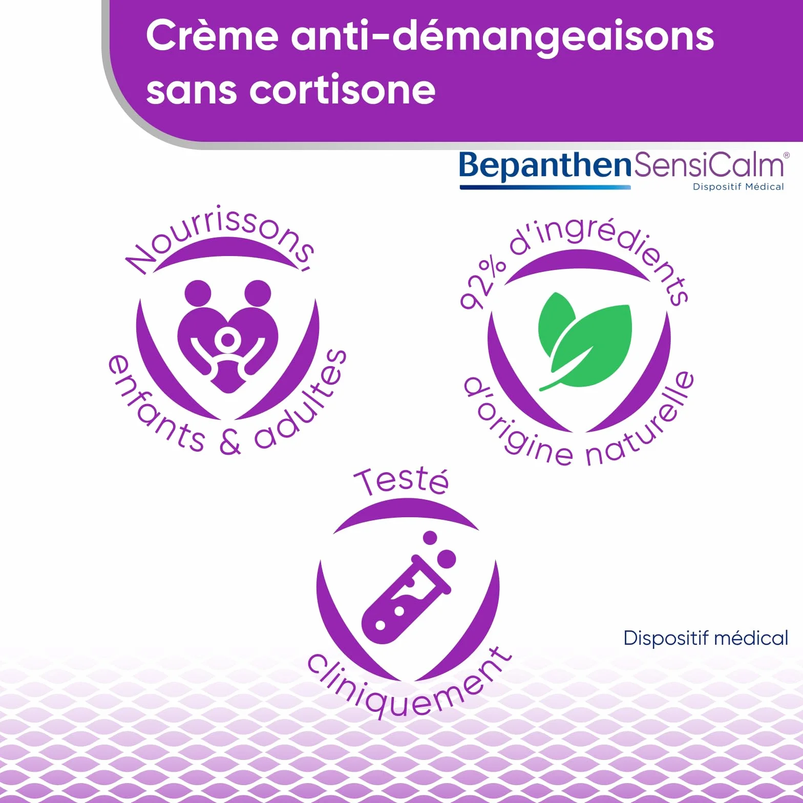 Bepanthen Sensicalm Crème Eczéma Anti Démangeaisons 50g + Baume Relipidant 10ml