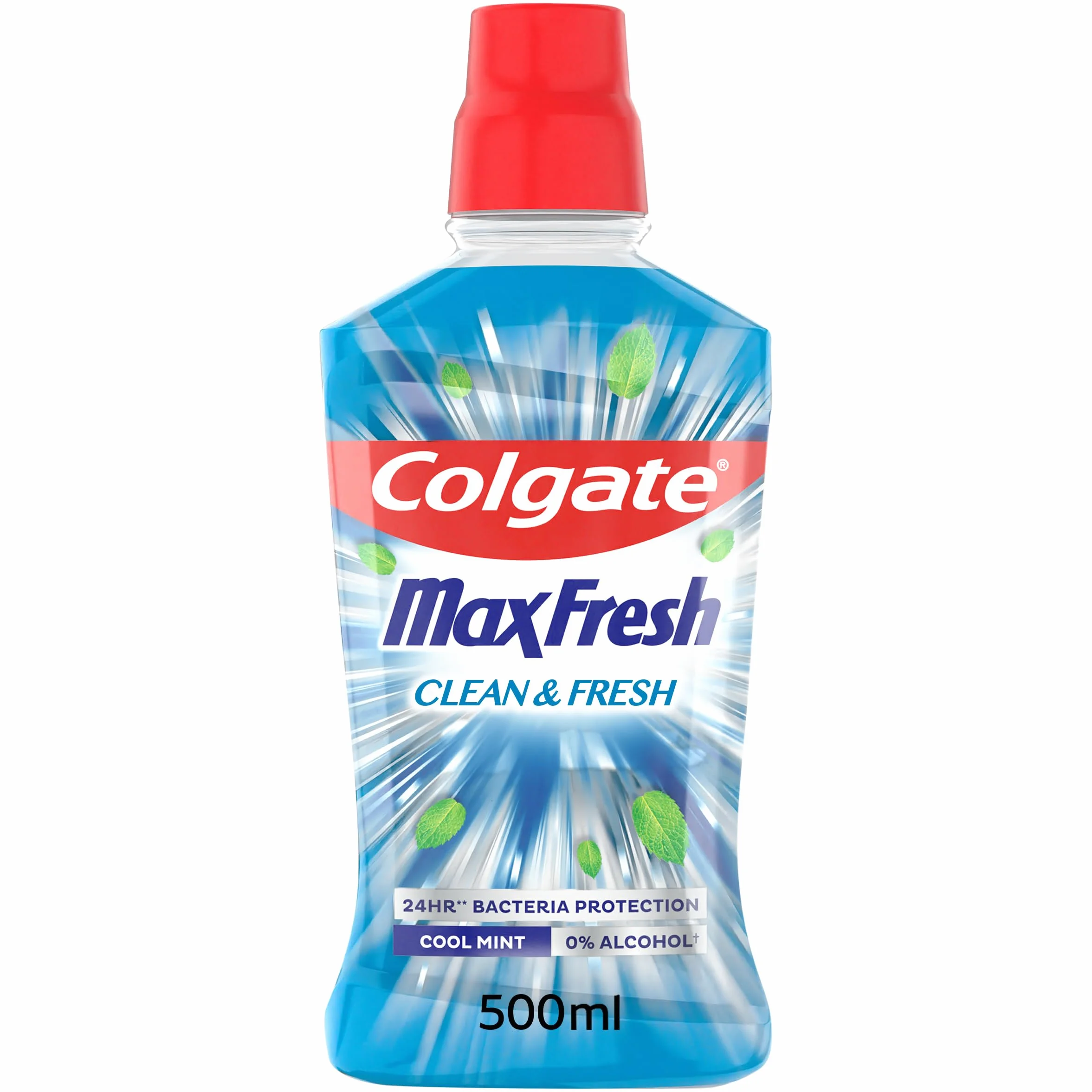 Colgate Bain de bouche Max Fresh Clean & Fresh Sans alcool 500ml