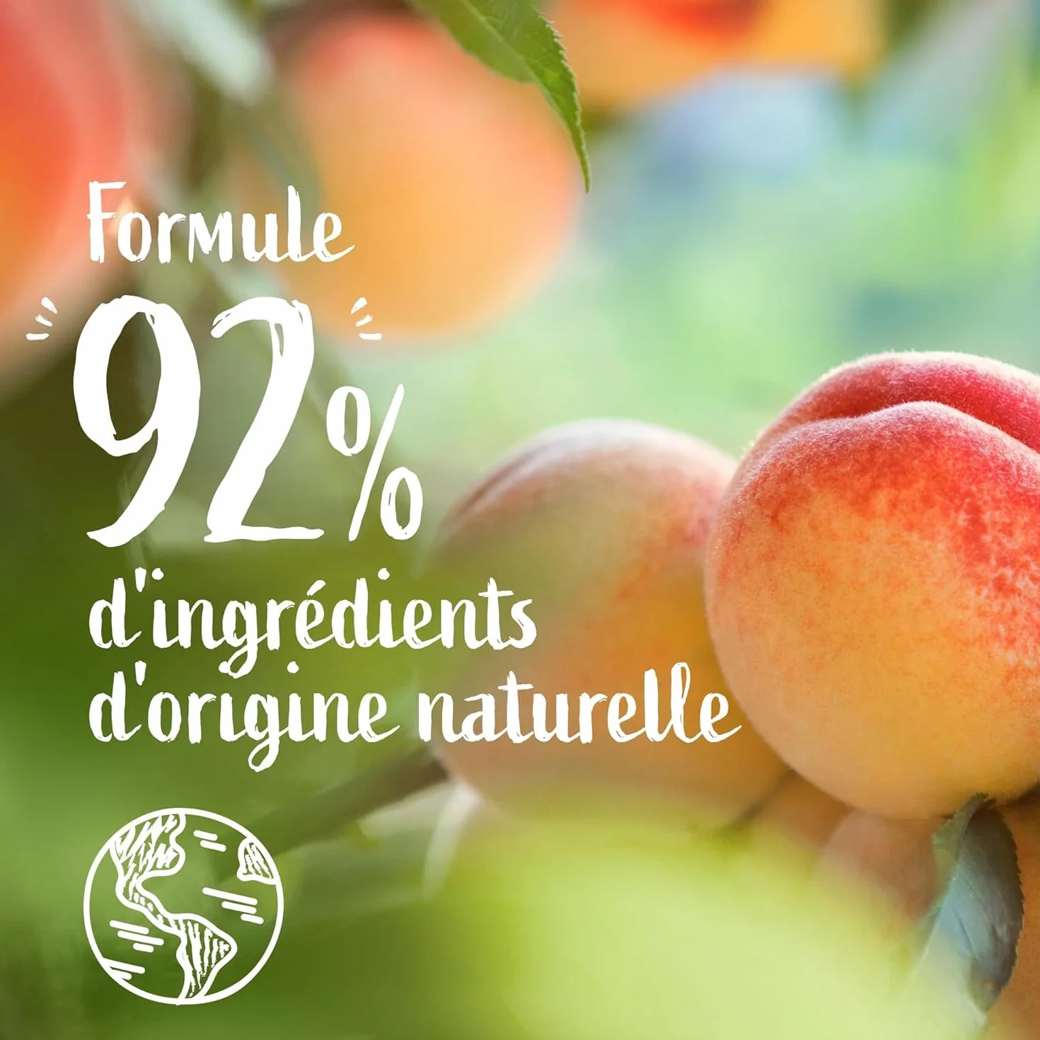 Le Petit Marseillais Recharge Gel Douche Extra Doux Pêche Blanche Bio & Nectarine Bio Écopack 500 ml