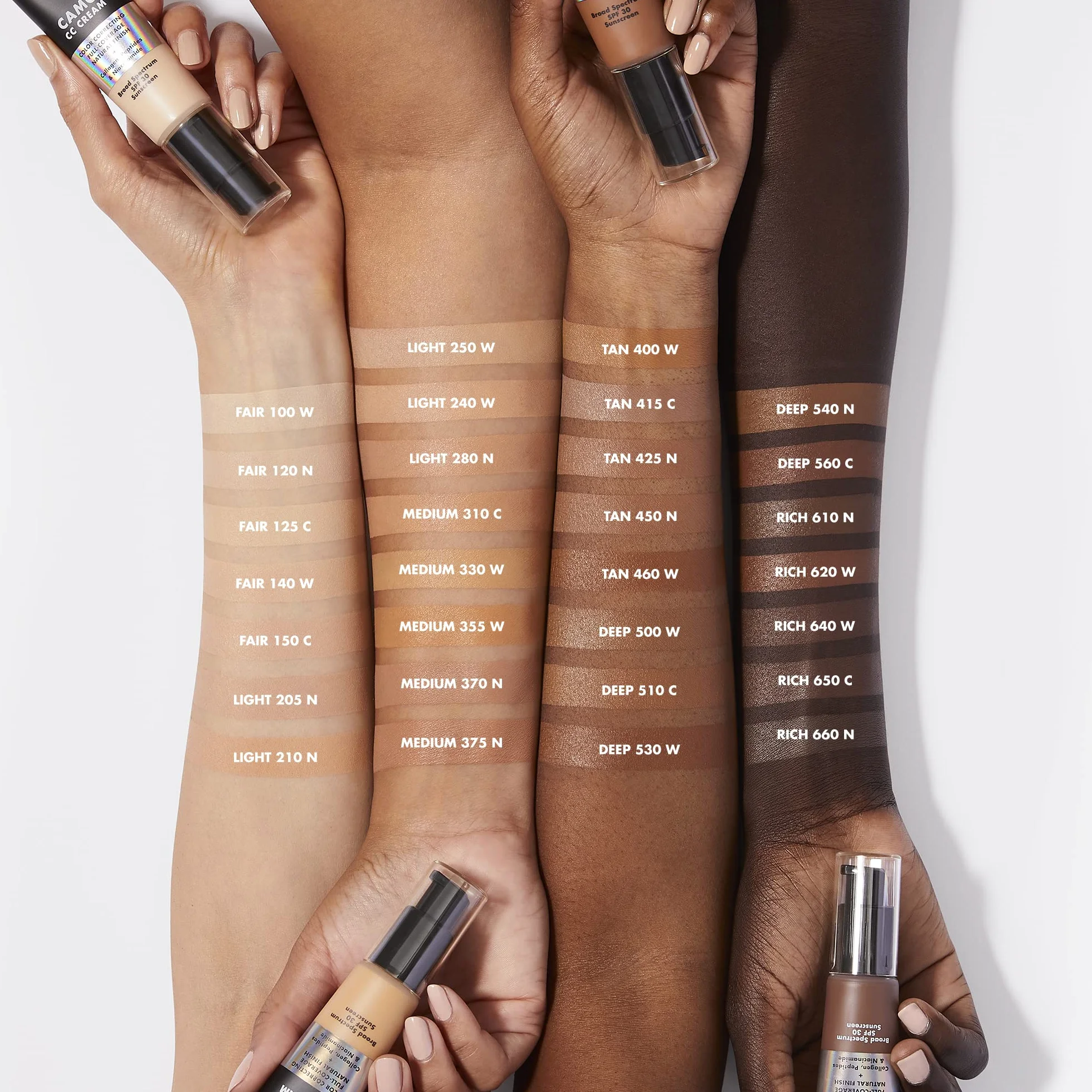e.l.f. Camo CC Cream Fond de Teint Correcteur de Couleur SPF 30 Light 210 N 30g
