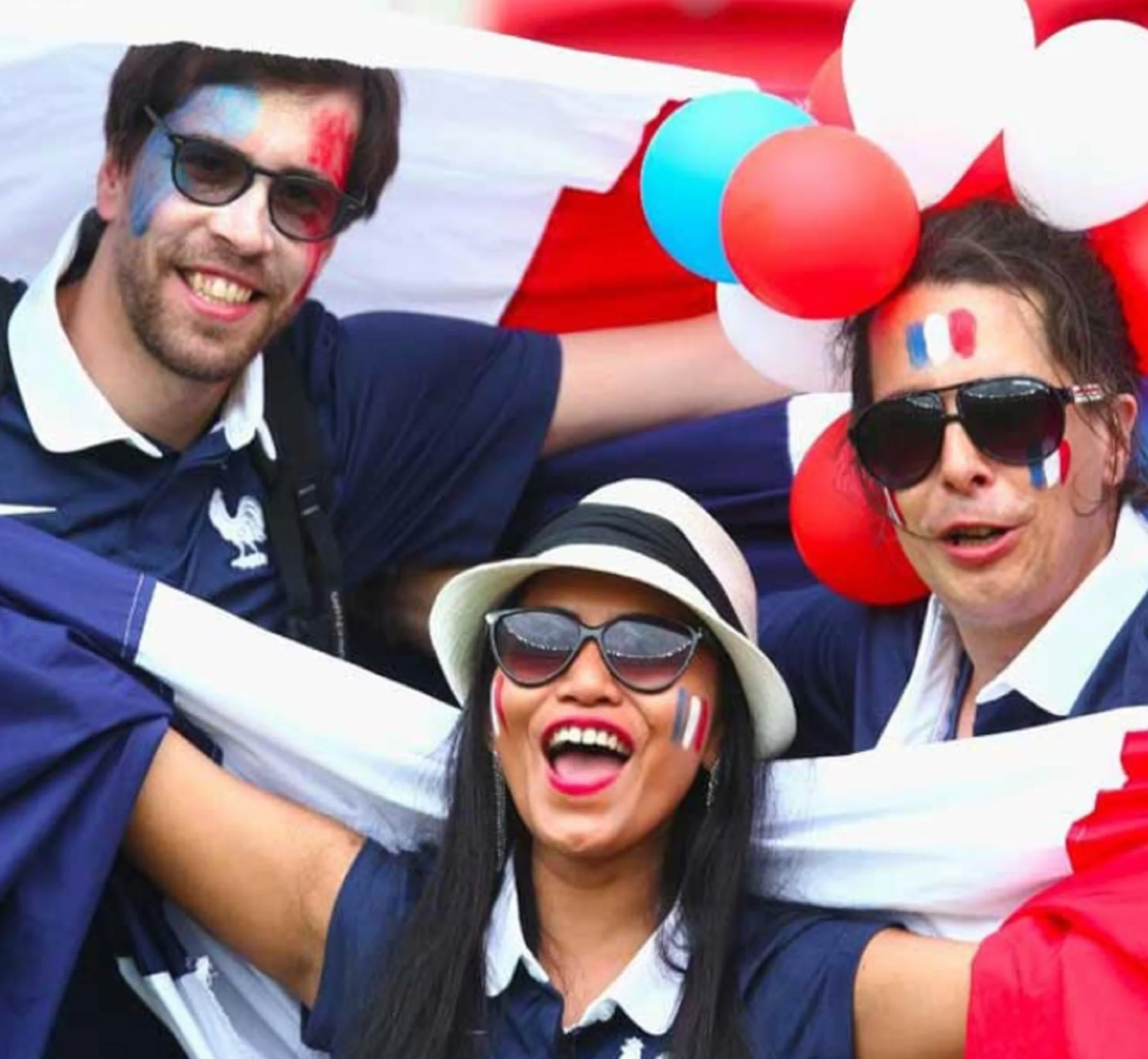 Stick Maquillage Bleu Blanc Rouge Drapeau Francais Tricolore Face & Body Paint Supporter France