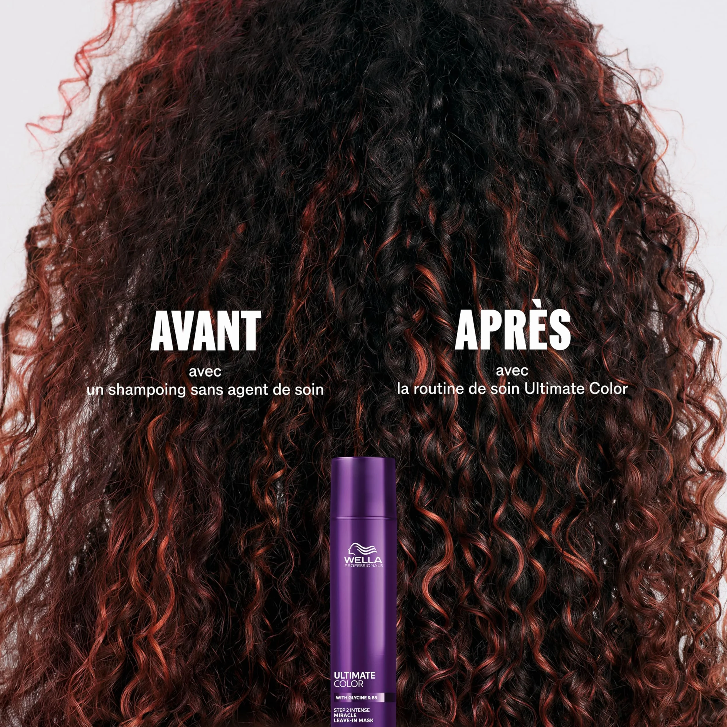 Wella Professionals ULTIMATE COLOR Masque Étape 2 intense 95 ml masque cheveux hydratant sans rinçage pour cheveux colorés