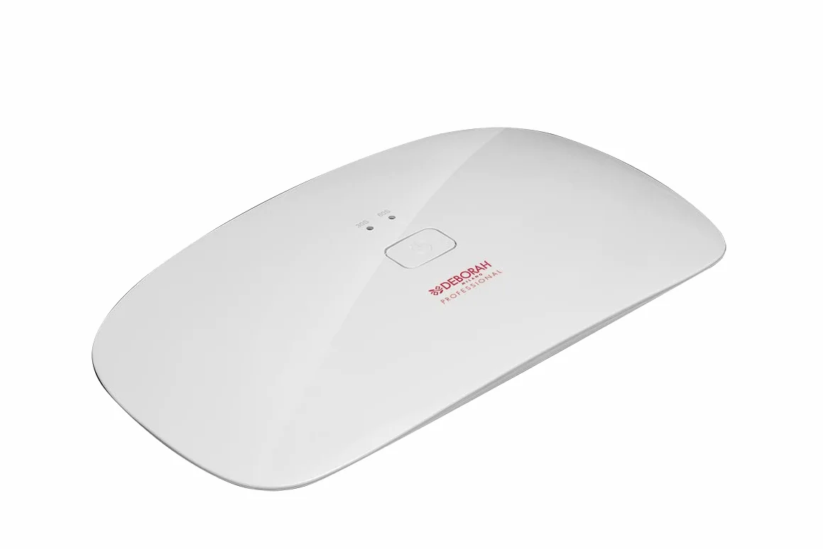 Deborah Milano Lampe UV/LED pour vernis semi-permanent 24 W avec minuterie automatique, portable et pliable, donne une manucure professionnelle à la maison